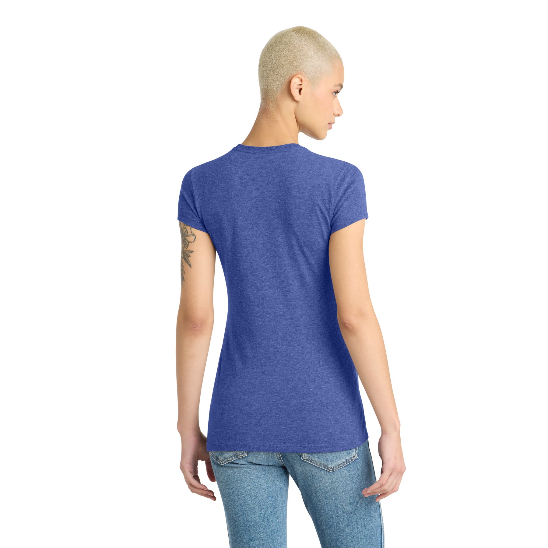 Women's Fitted Perfect Tri Tee - Thumbnail Image