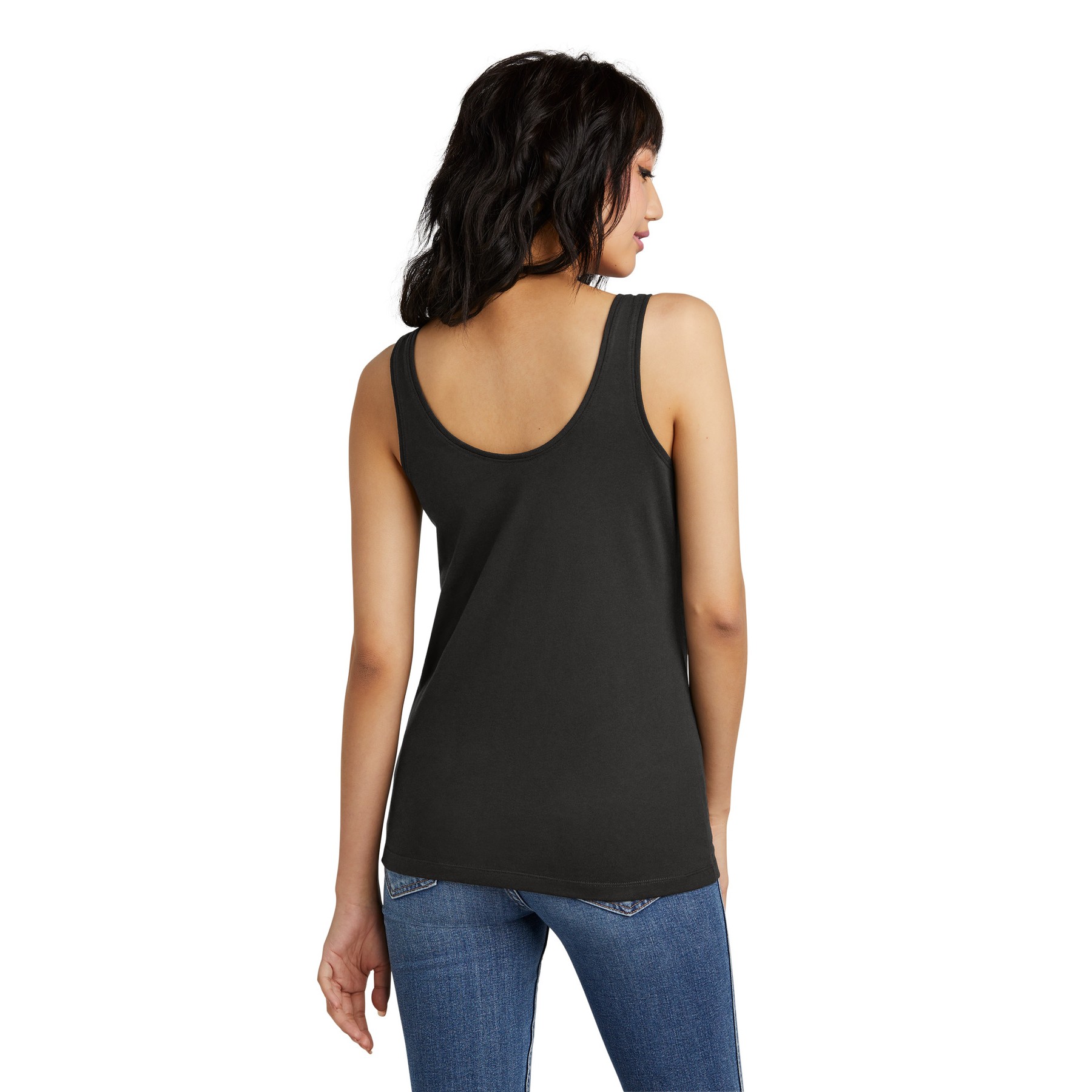 Women's Perfect Blend CVC V-Neck Tank - Thumbnail Image