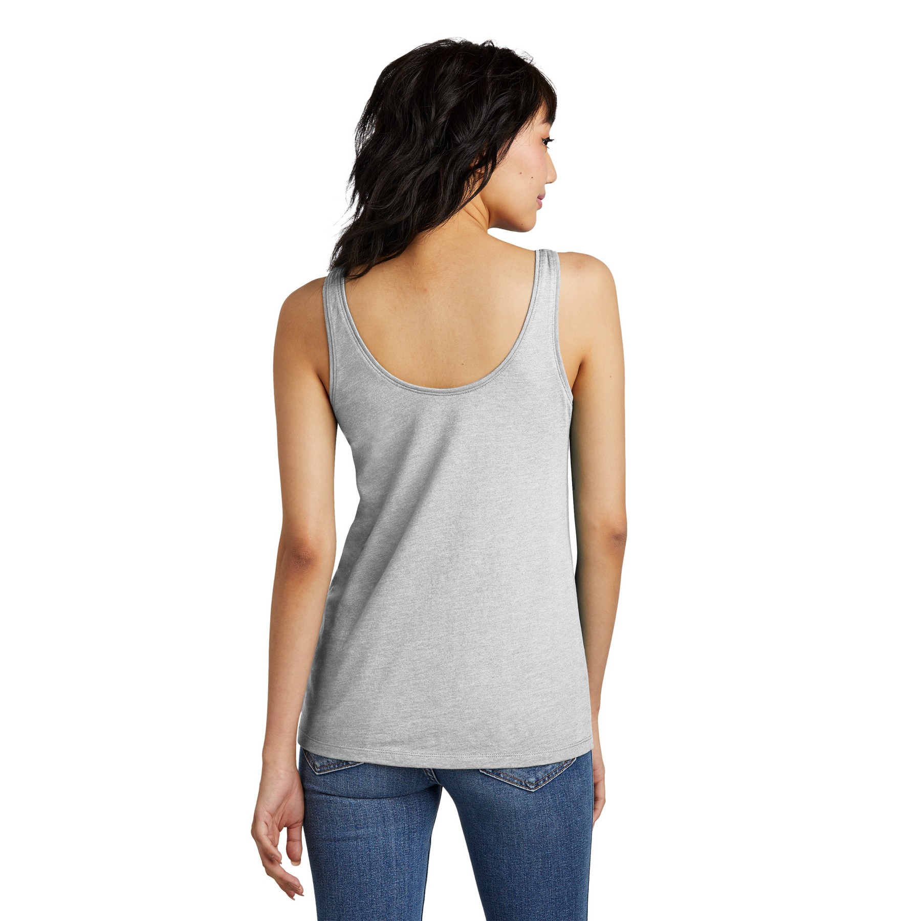 Women's Perfect Blend CVC V-Neck Tank - Thumbnail Image