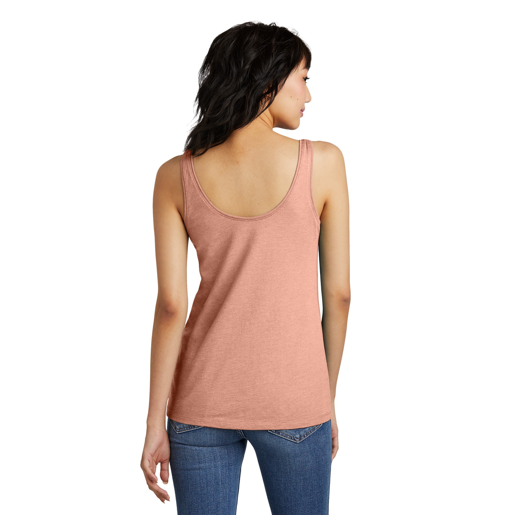 Women's Perfect Blend CVC V-Neck Tank - Thumbnail Image