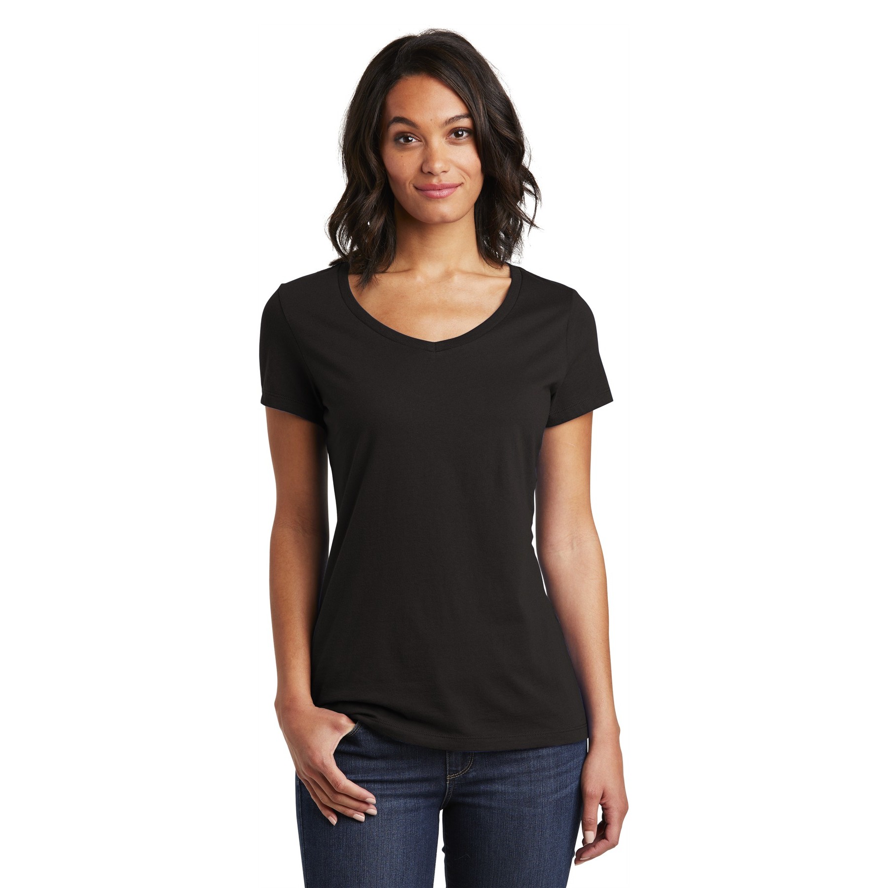 Women's Very Important Tee V-Neck - Thumbnail Image