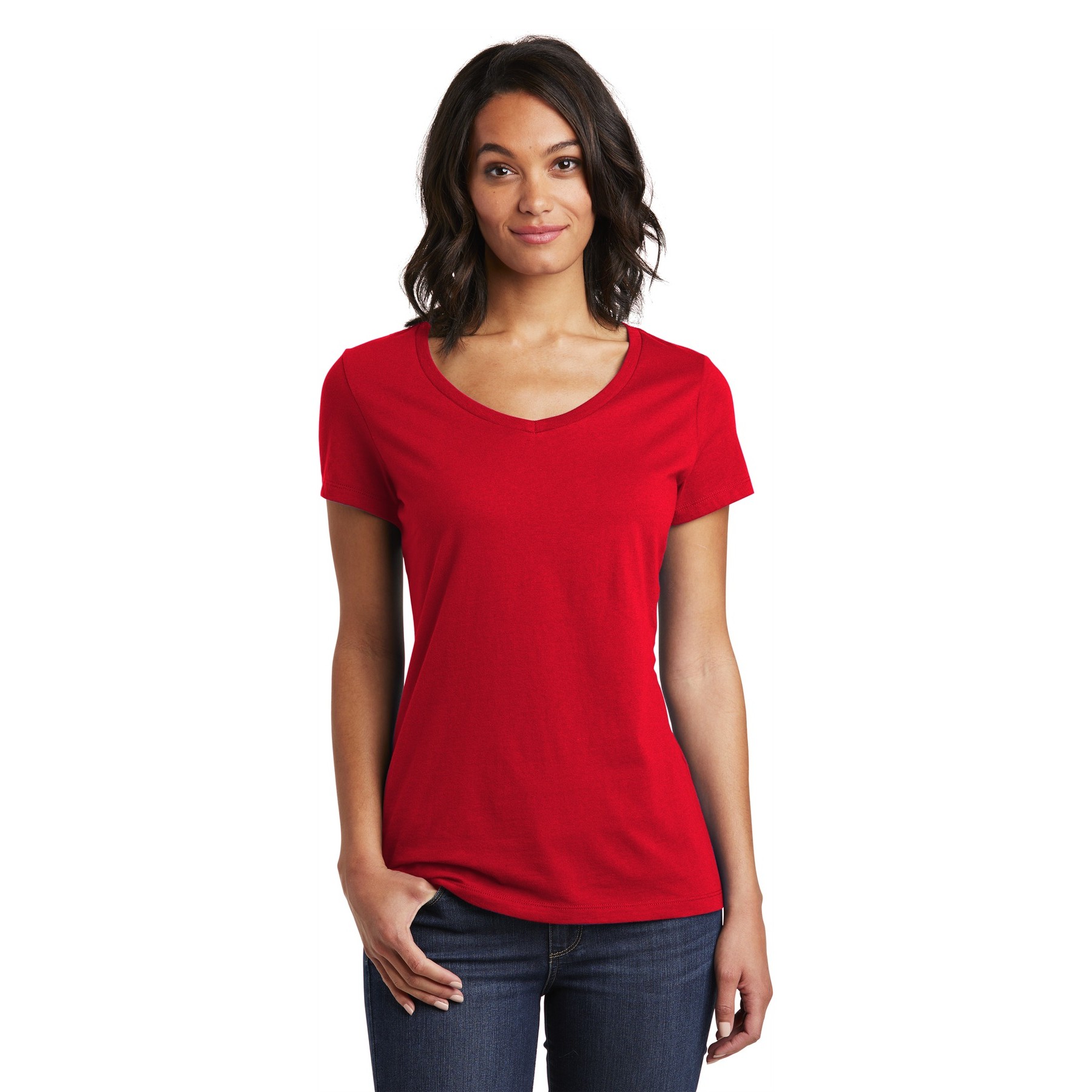 Women's Very Important Tee V-Neck - Thumbnail Image