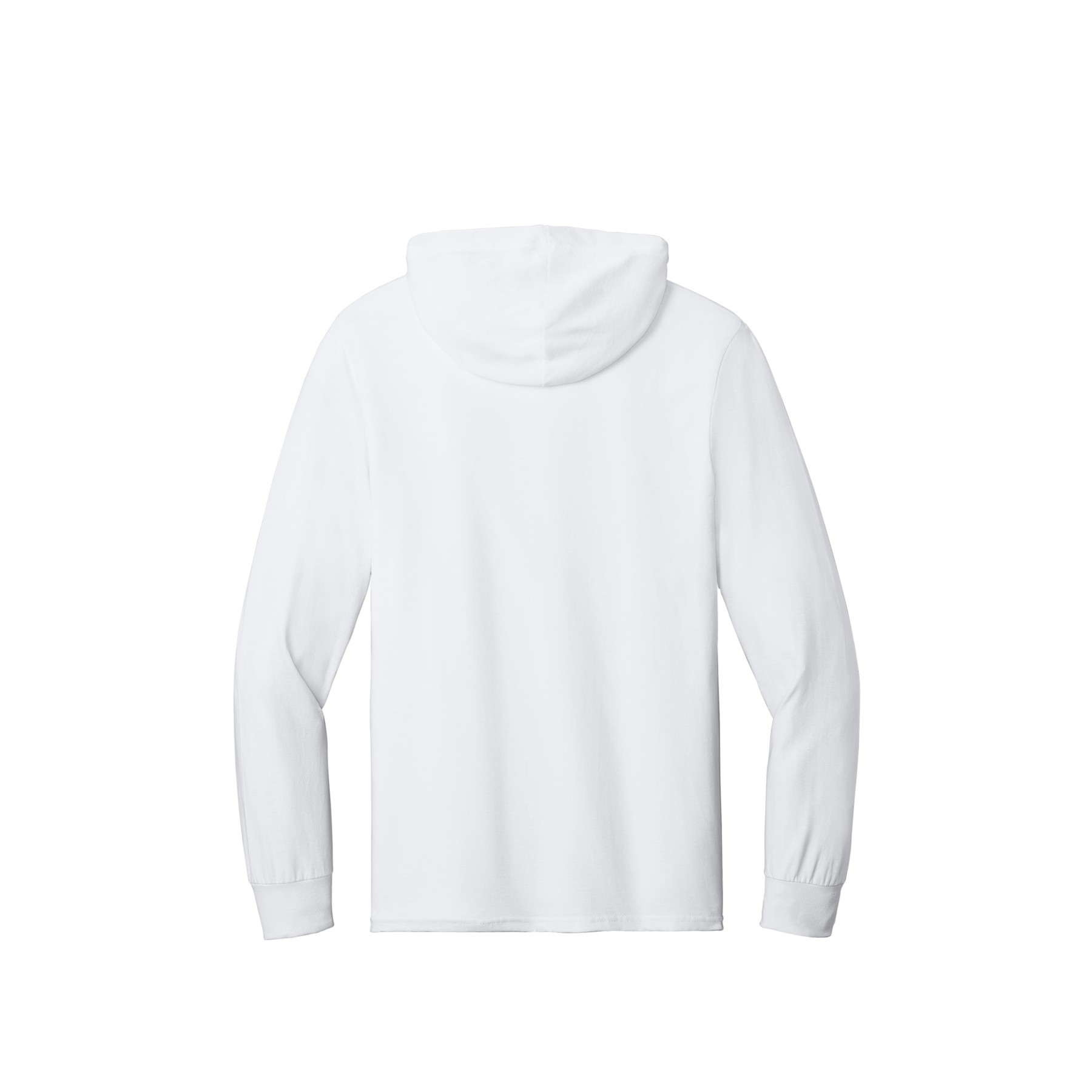 Unisex Cotton Long Sleeve Hooded T-Shirt - Thumbnail Image