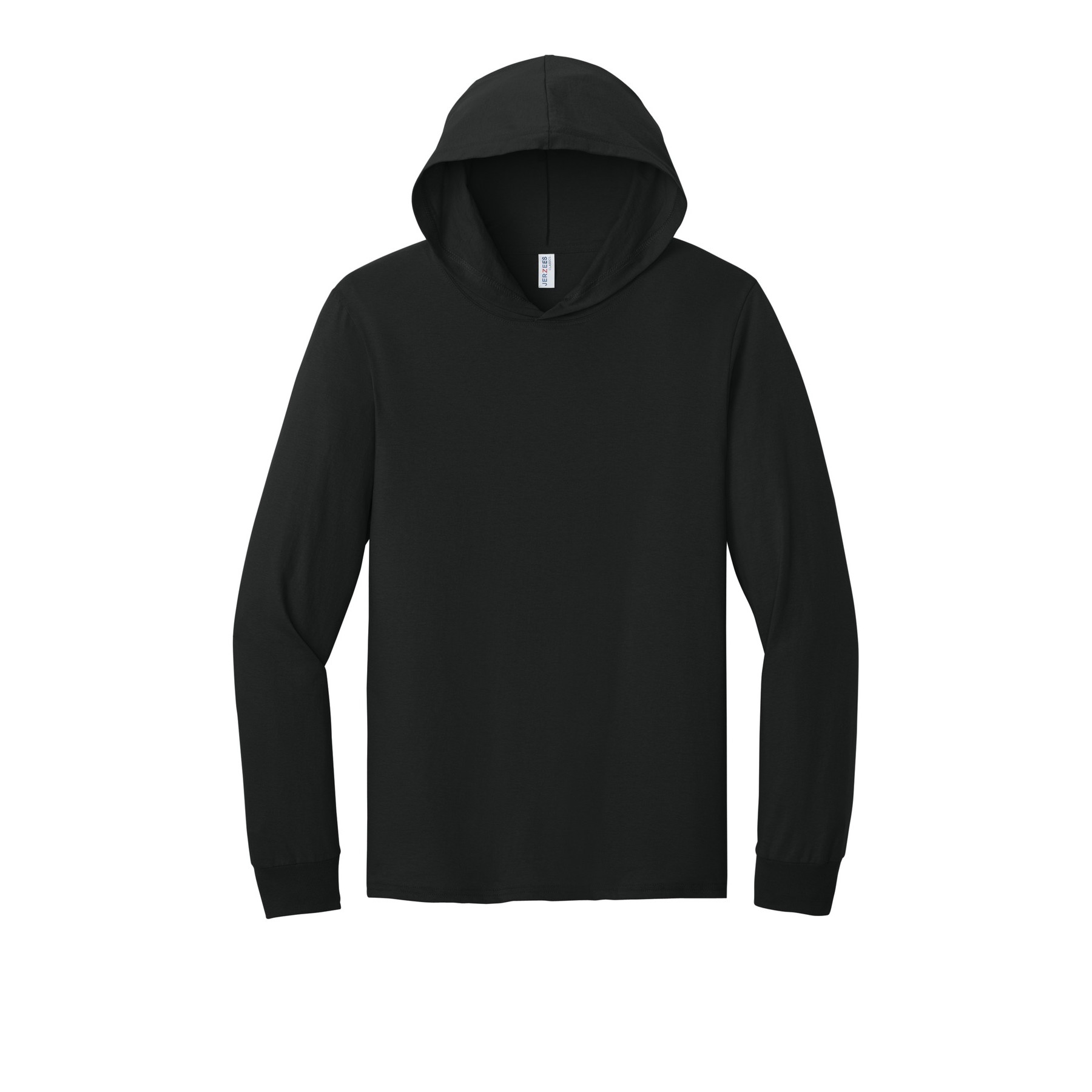 Unisex Cotton Long Sleeve Hooded T-Shirt - Thumbnail Image