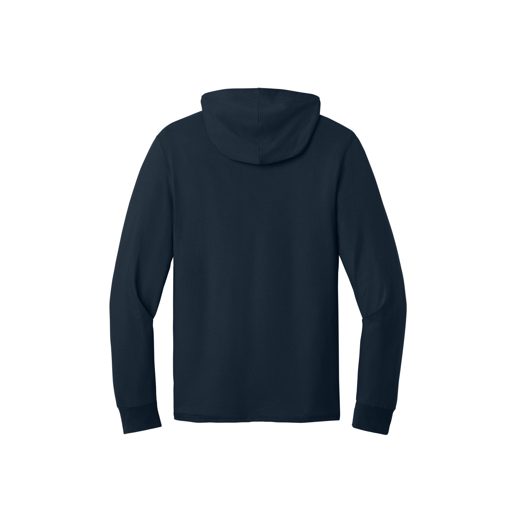 Unisex Cotton Long Sleeve Hooded T-Shirt - Thumbnail Image