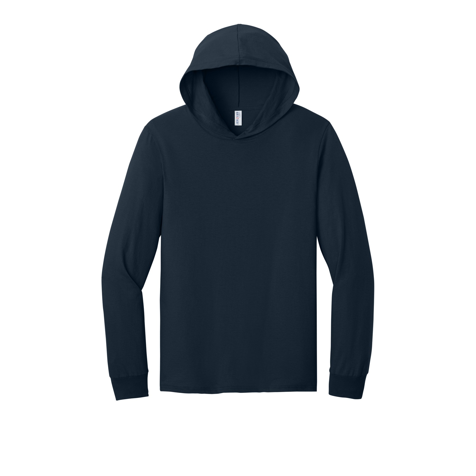 Unisex Cotton Long Sleeve Hooded T-Shirt - Thumbnail Image