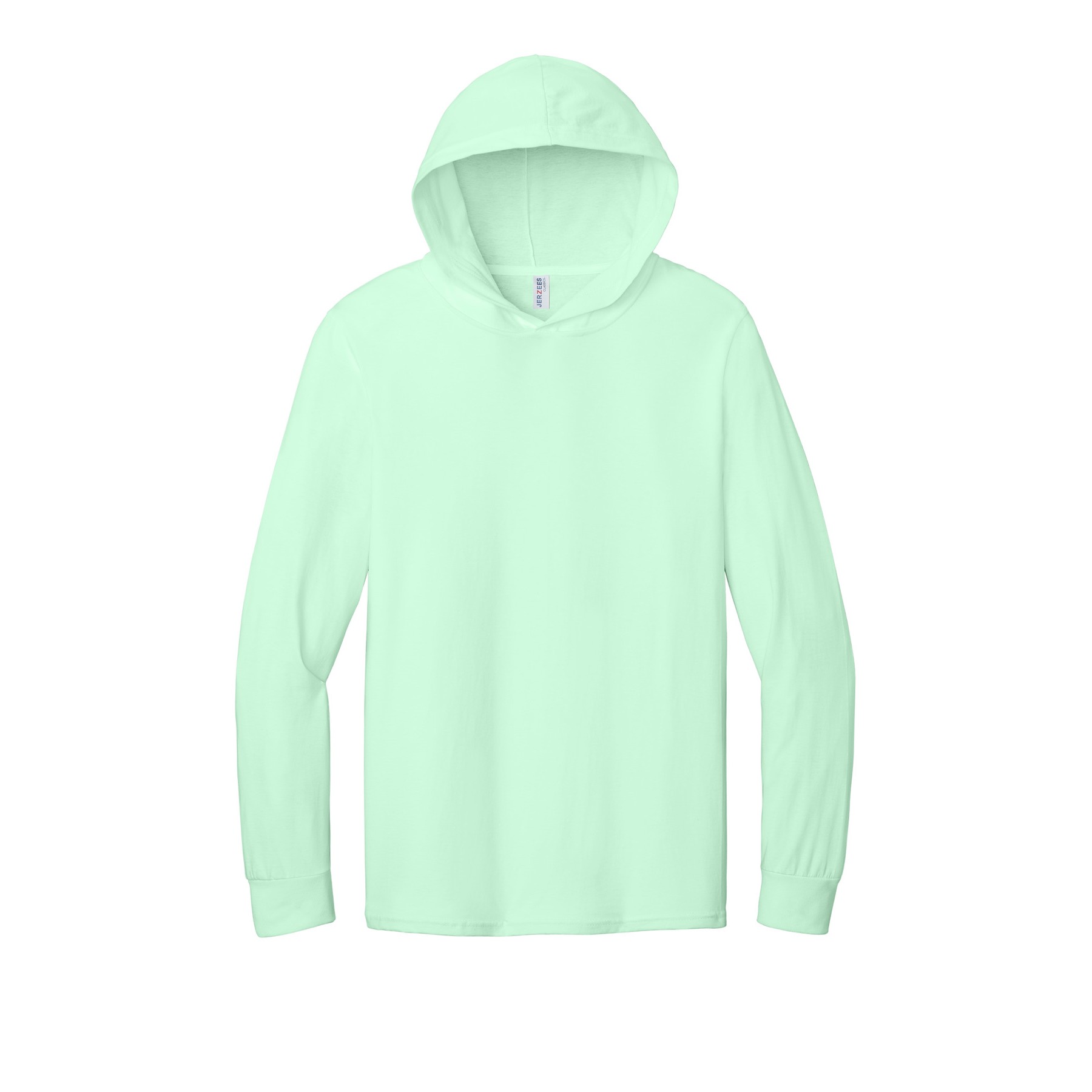 Unisex Cotton Long Sleeve Hooded T-Shirt - Thumbnail Image