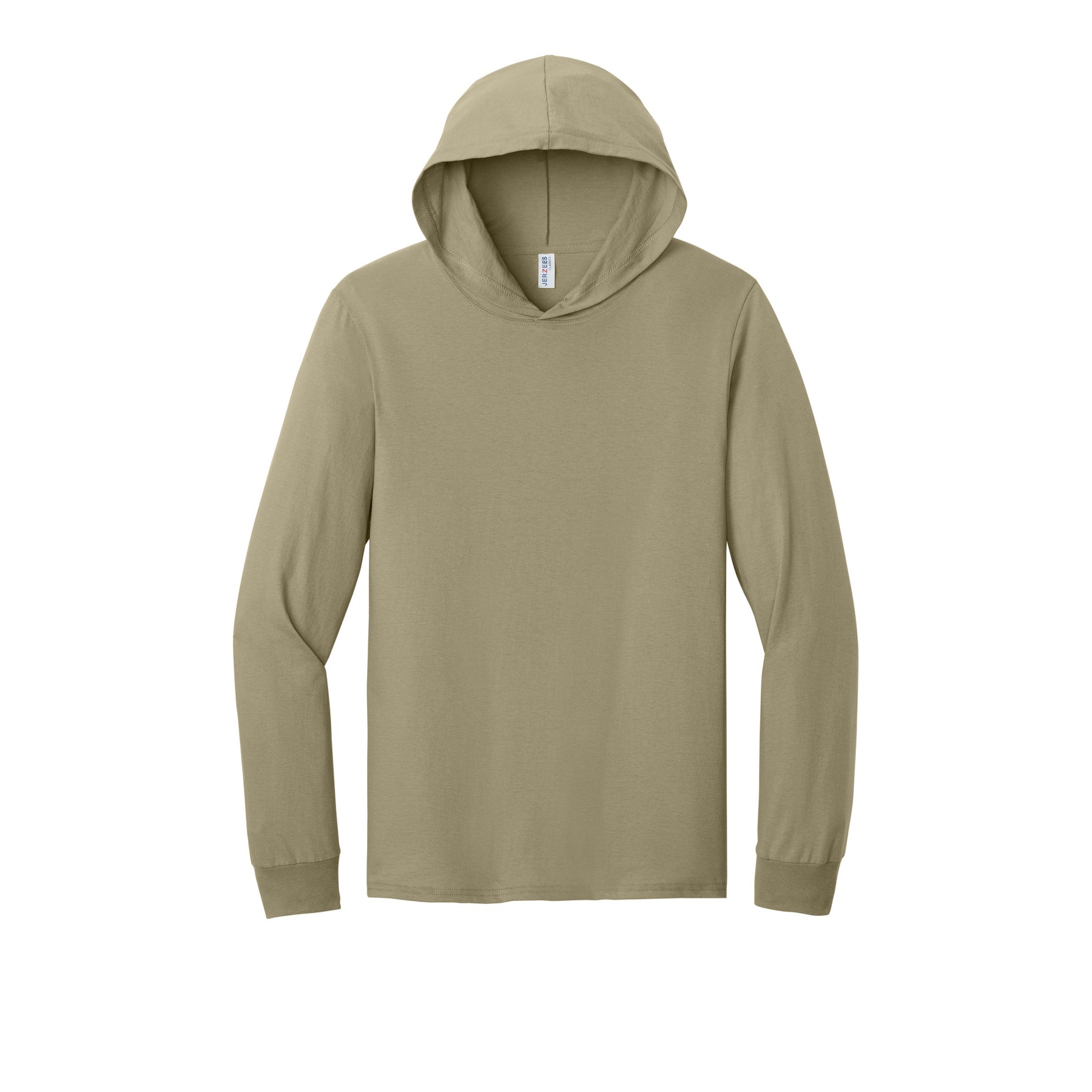 Unisex Cotton Long Sleeve Hooded T-Shirt - Thumbnail Image