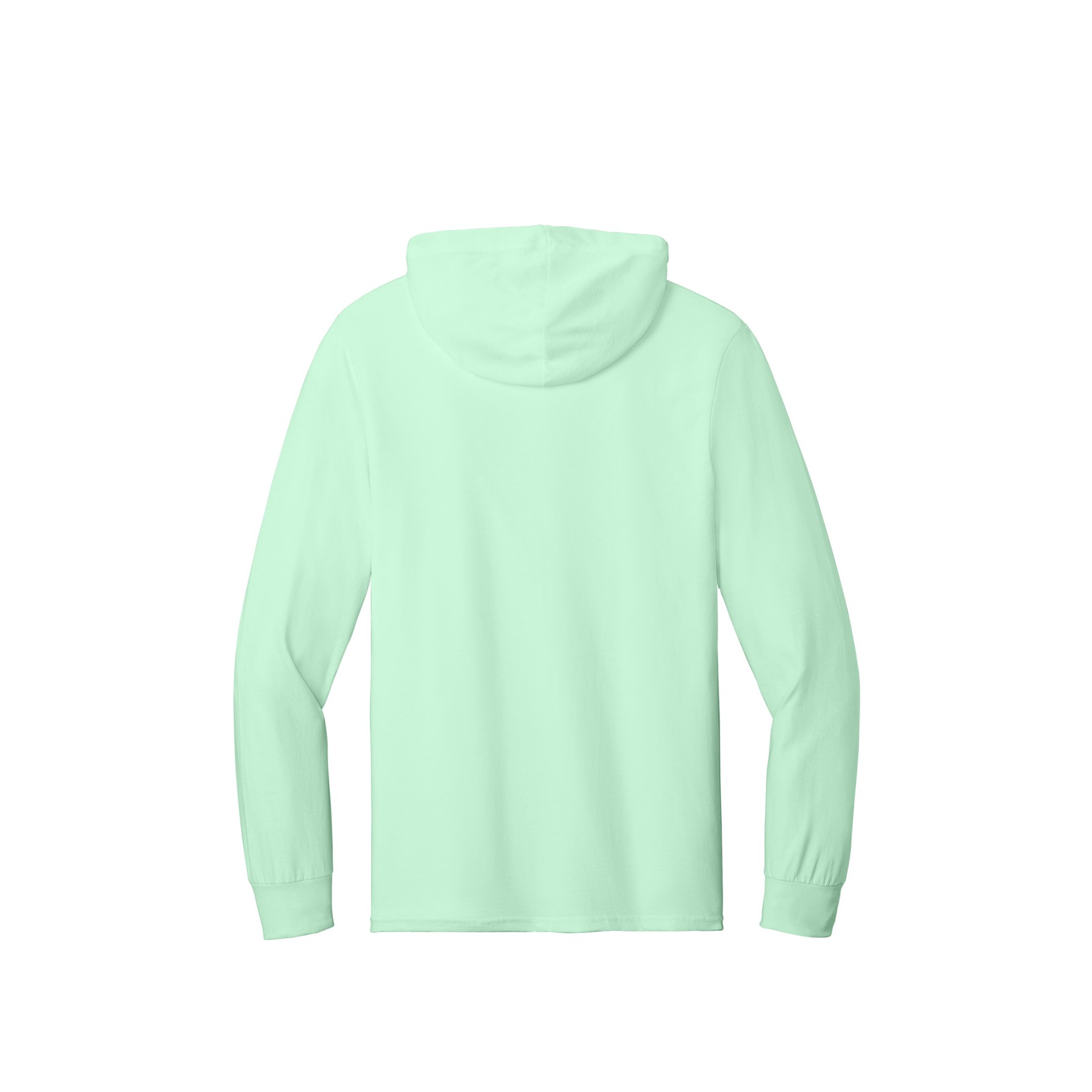 Unisex Cotton Long Sleeve Hooded T-Shirt - Thumbnail Image