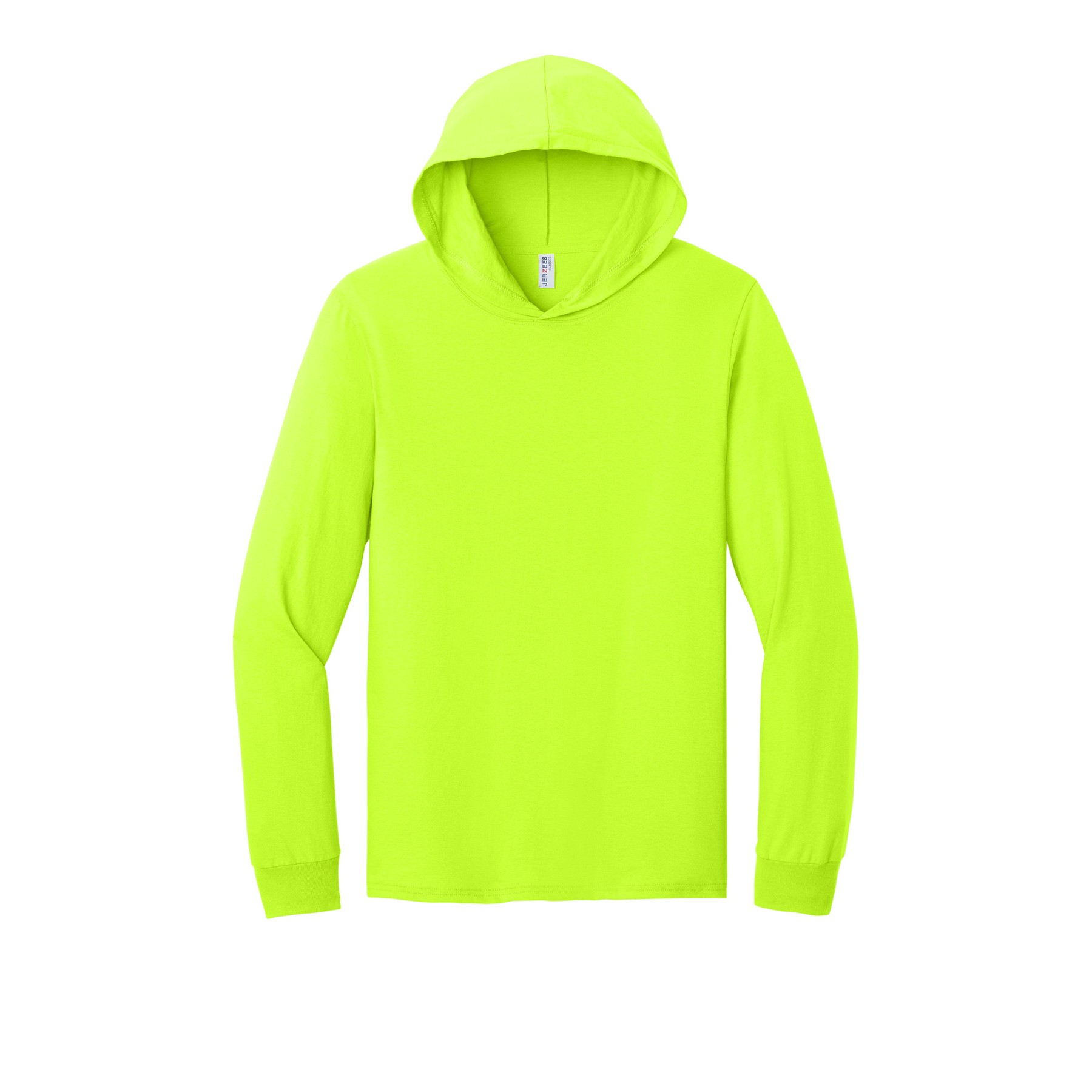 Unisex Cotton Long Sleeve Hooded T-Shirt - Thumbnail Image