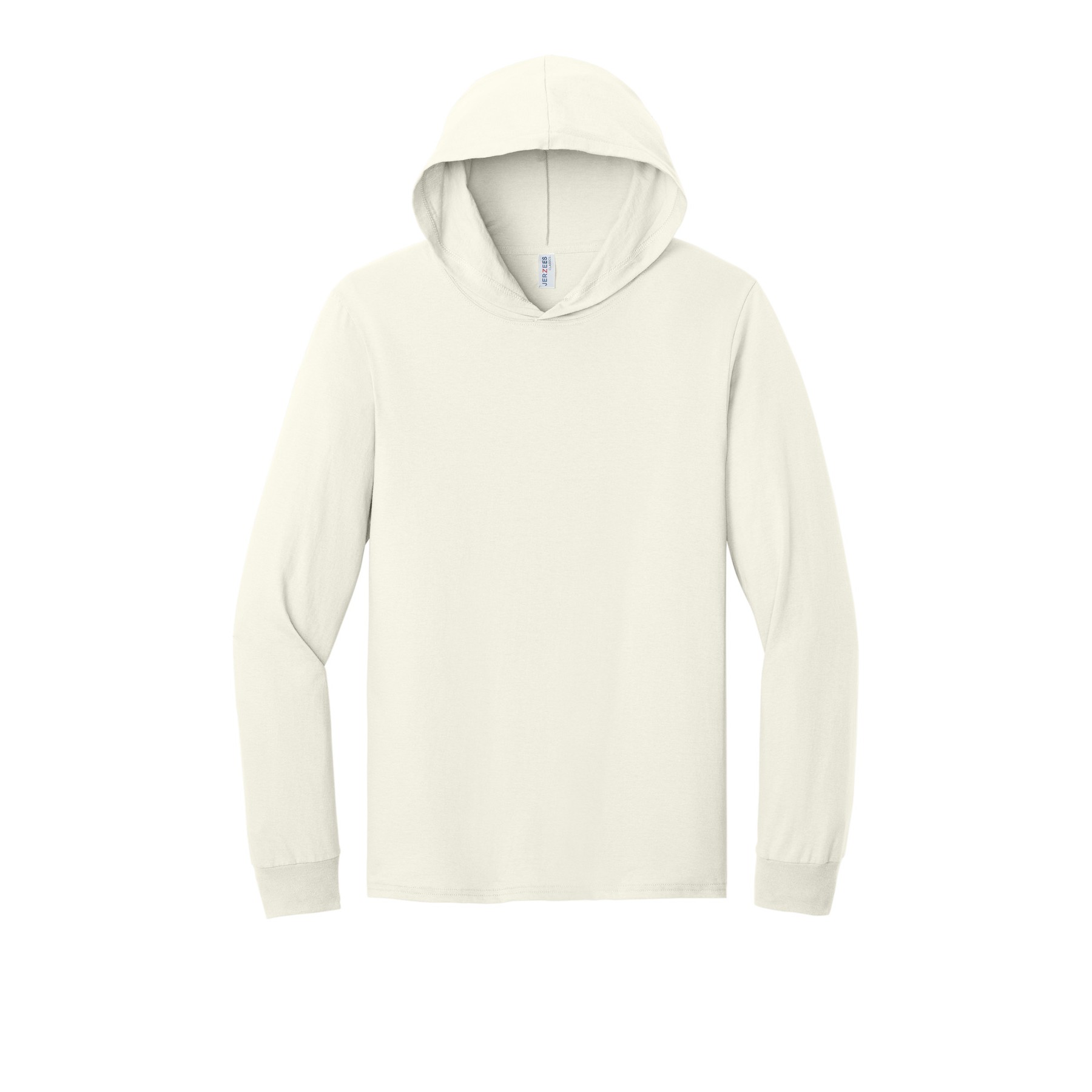 Unisex Cotton Long Sleeve Hooded T-Shirt - Thumbnail Image