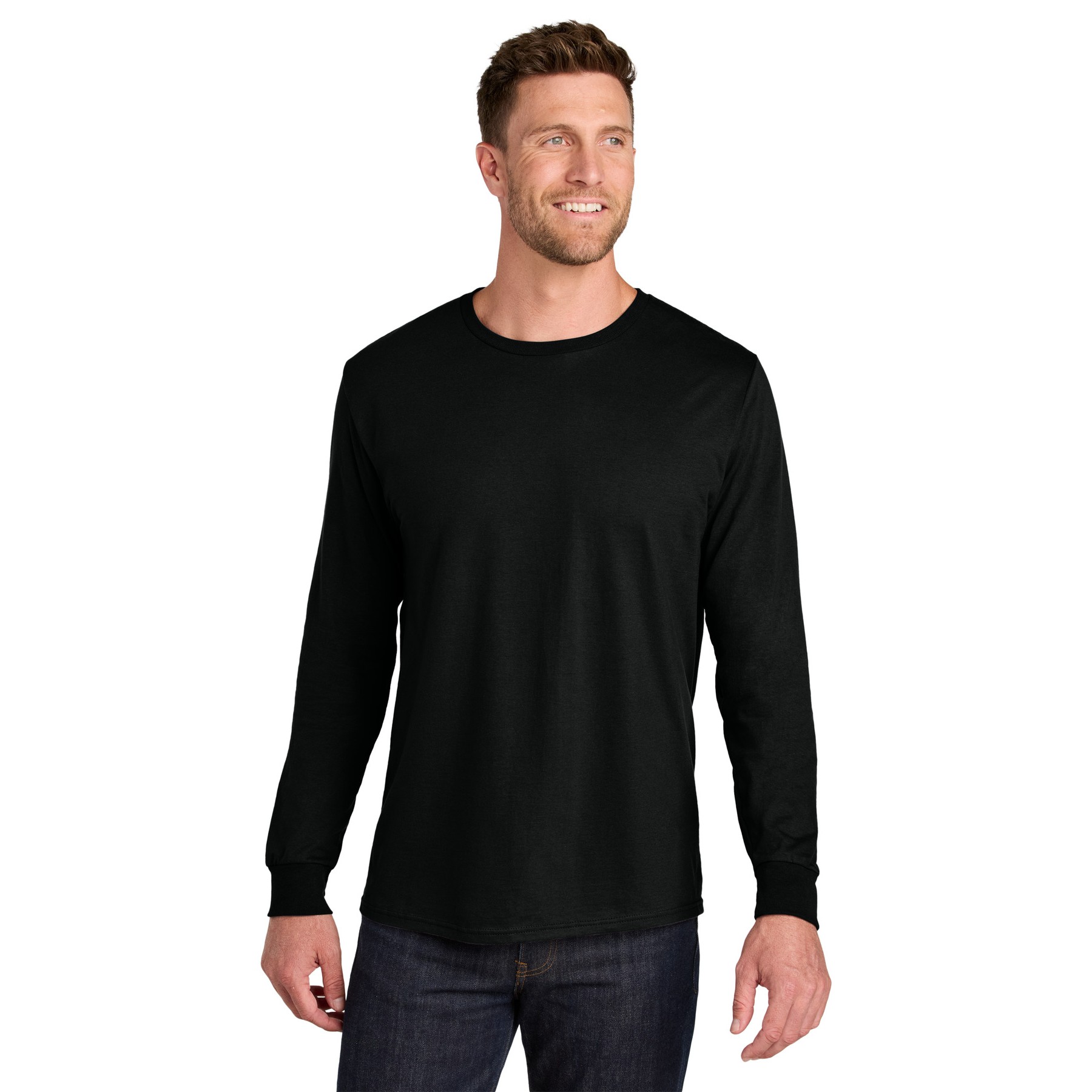 Unisex Ring Spun Long Sleeve T-Shirt - Thumbnail Image
