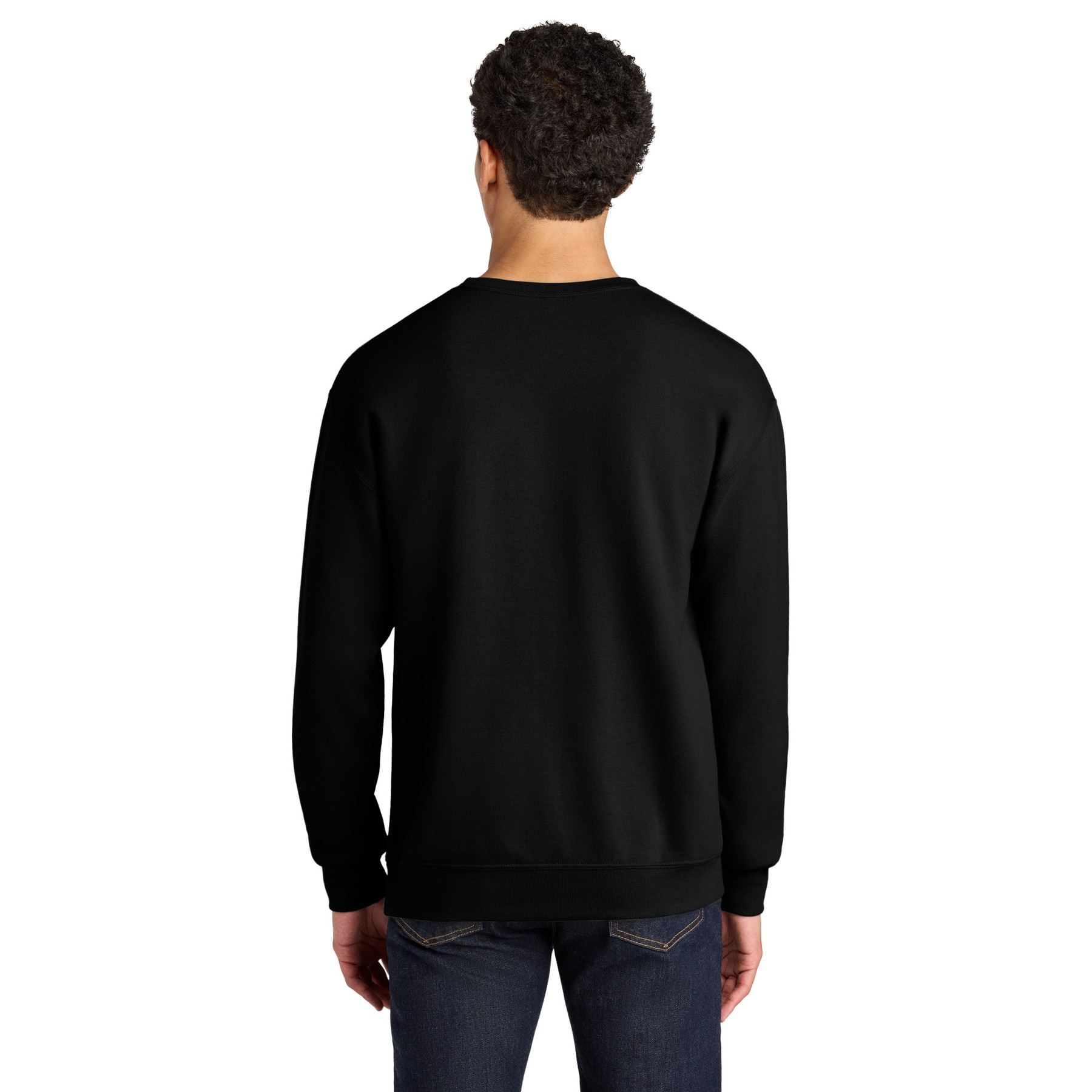 Unisex CVC Ring Spun Crewneck Sweatshirt - Thumbnail Image