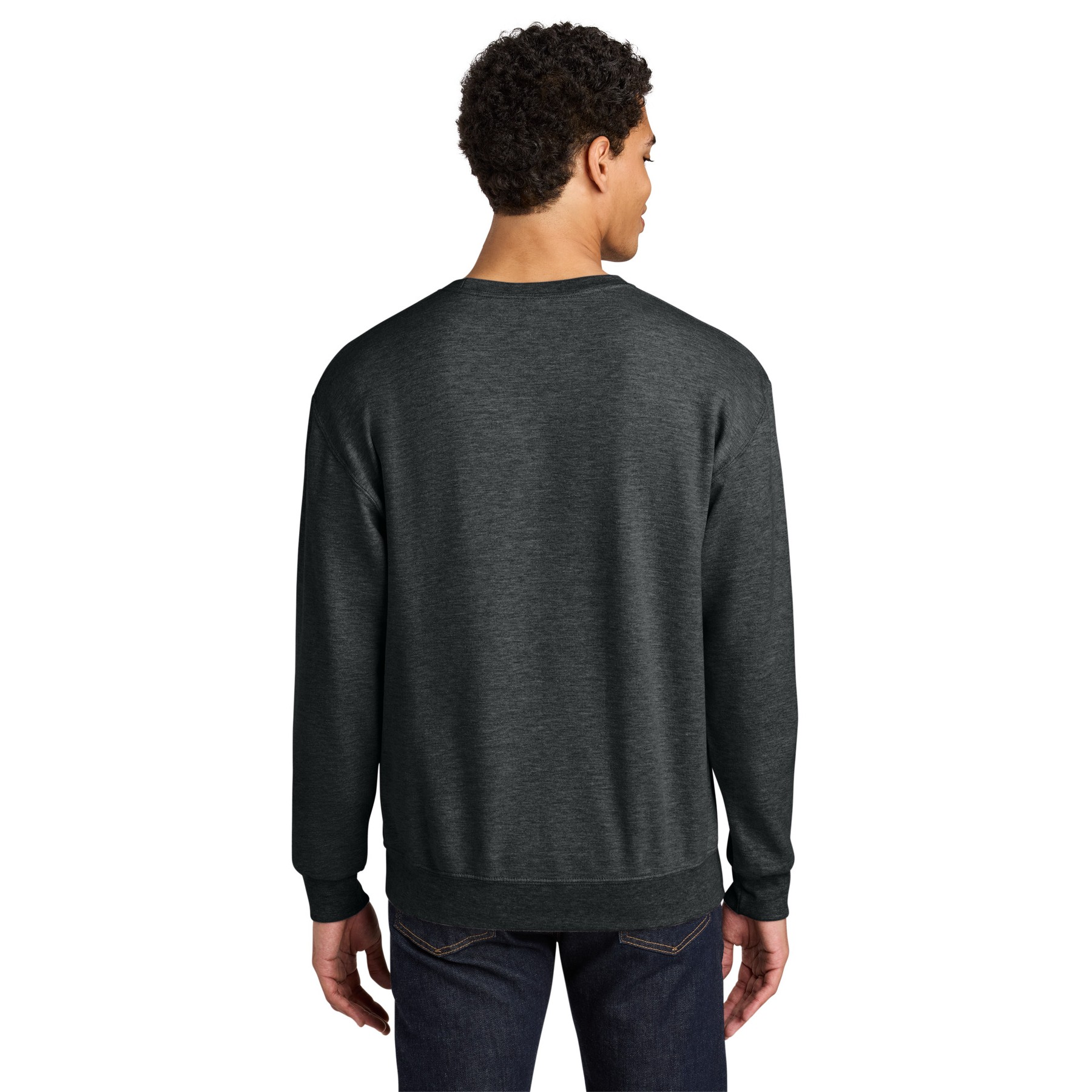 Unisex CVC Ring Spun Crewneck Sweatshirt - Thumbnail Image