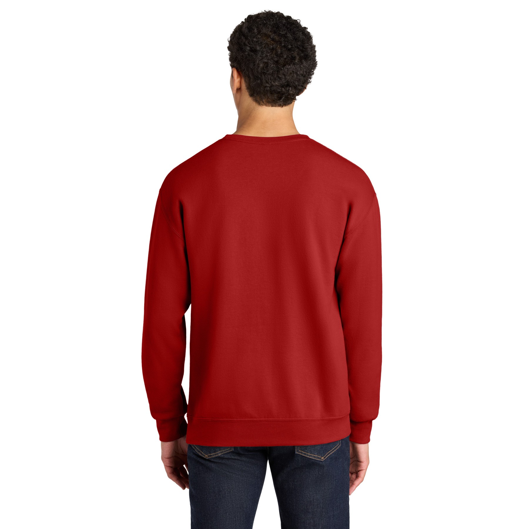 Unisex CVC Ring Spun Crewneck Sweatshirt - Thumbnail Image