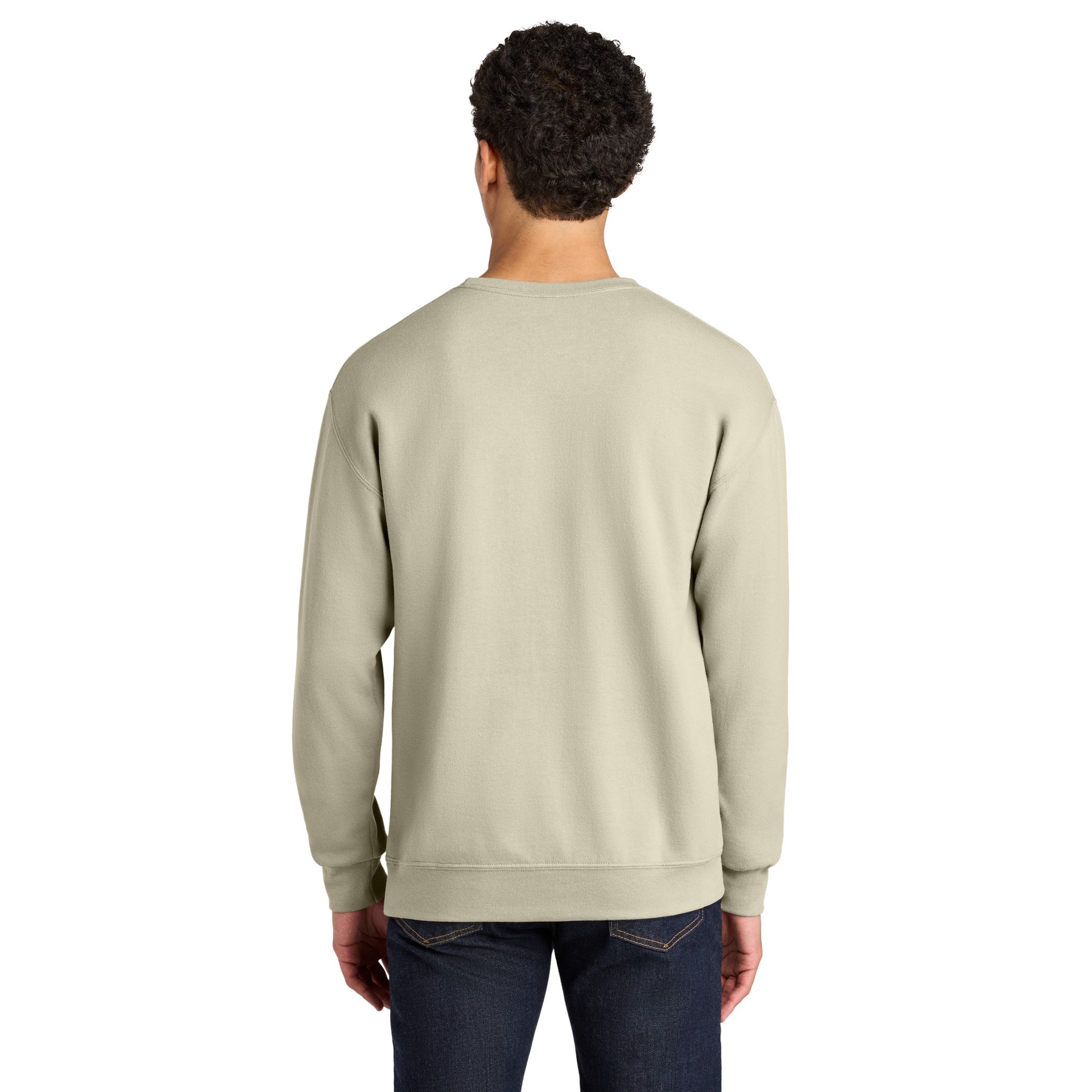 Unisex CVC Ring Spun Crewneck Sweatshirt - Thumbnail Image