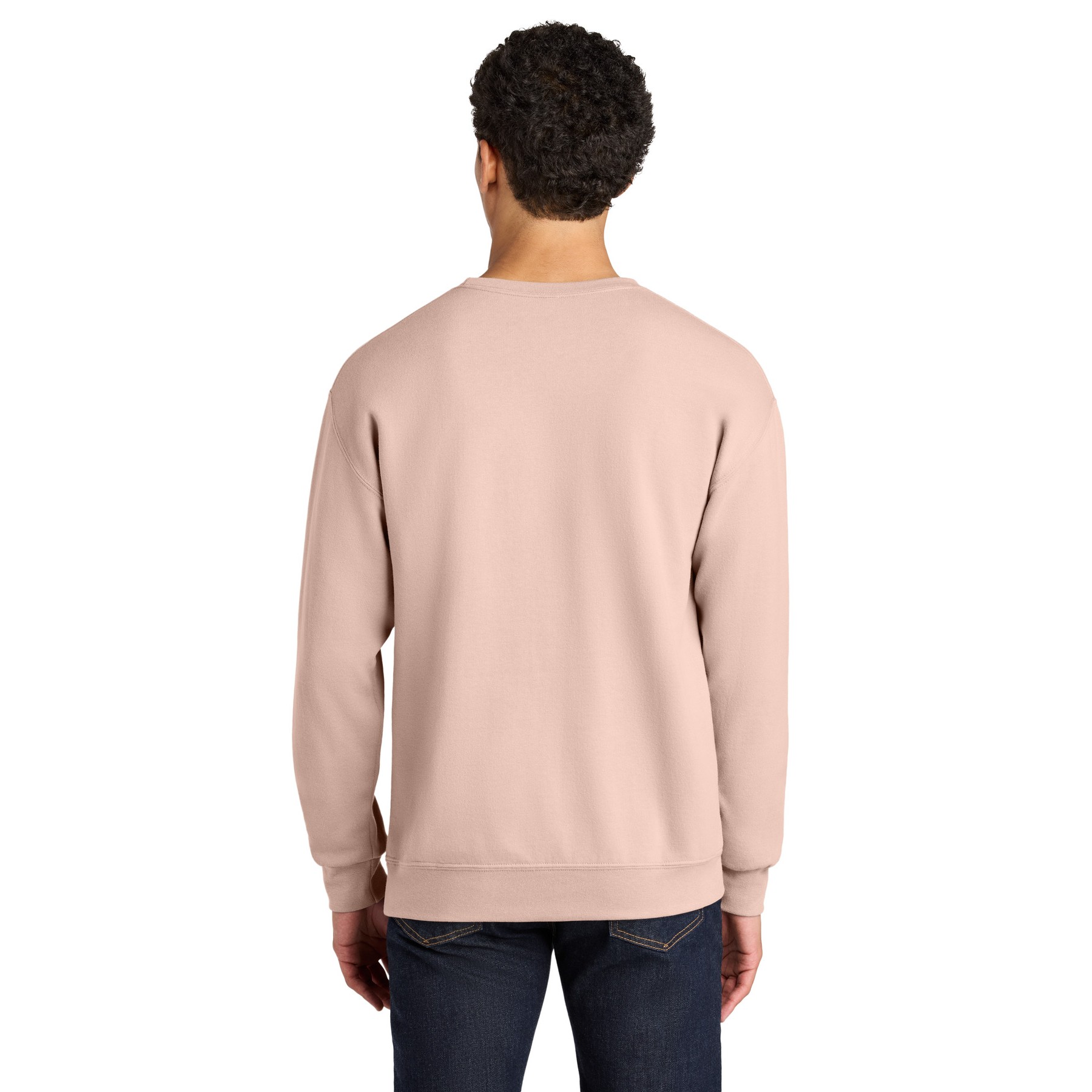 Unisex CVC Ring Spun Crewneck Sweatshirt - Thumbnail Image