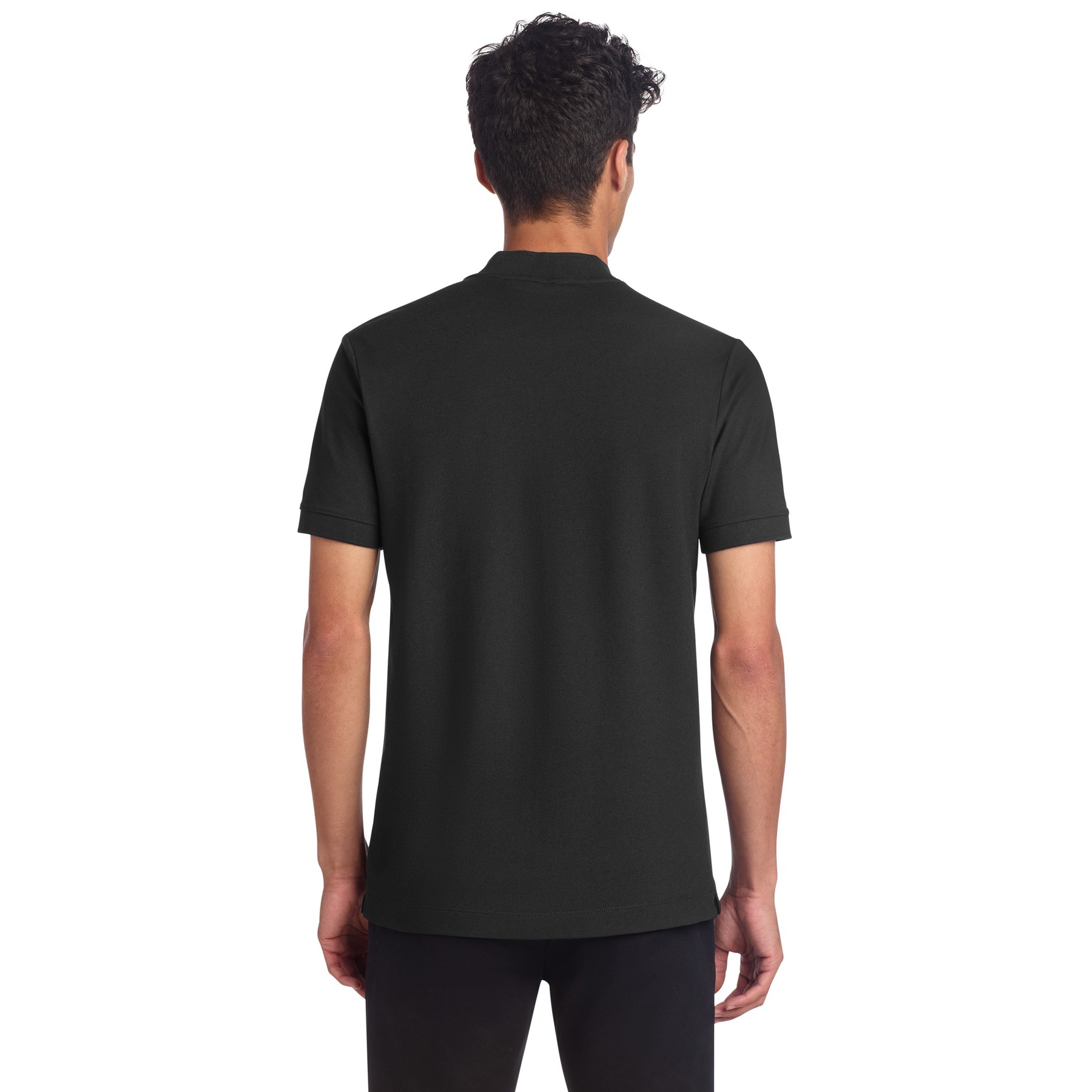 Stretch Pique Henley - Thumbnail Image