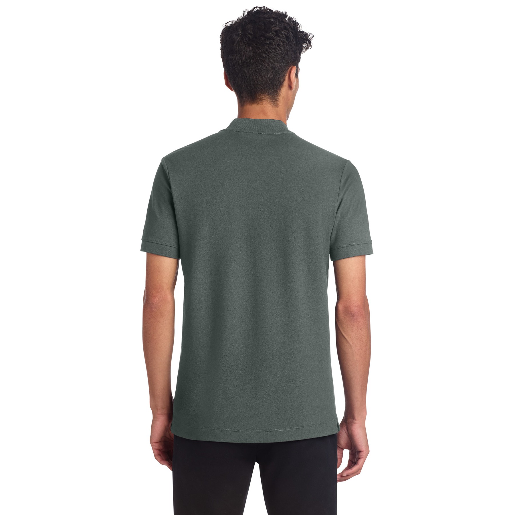 Stretch Pique Henley - Thumbnail Image