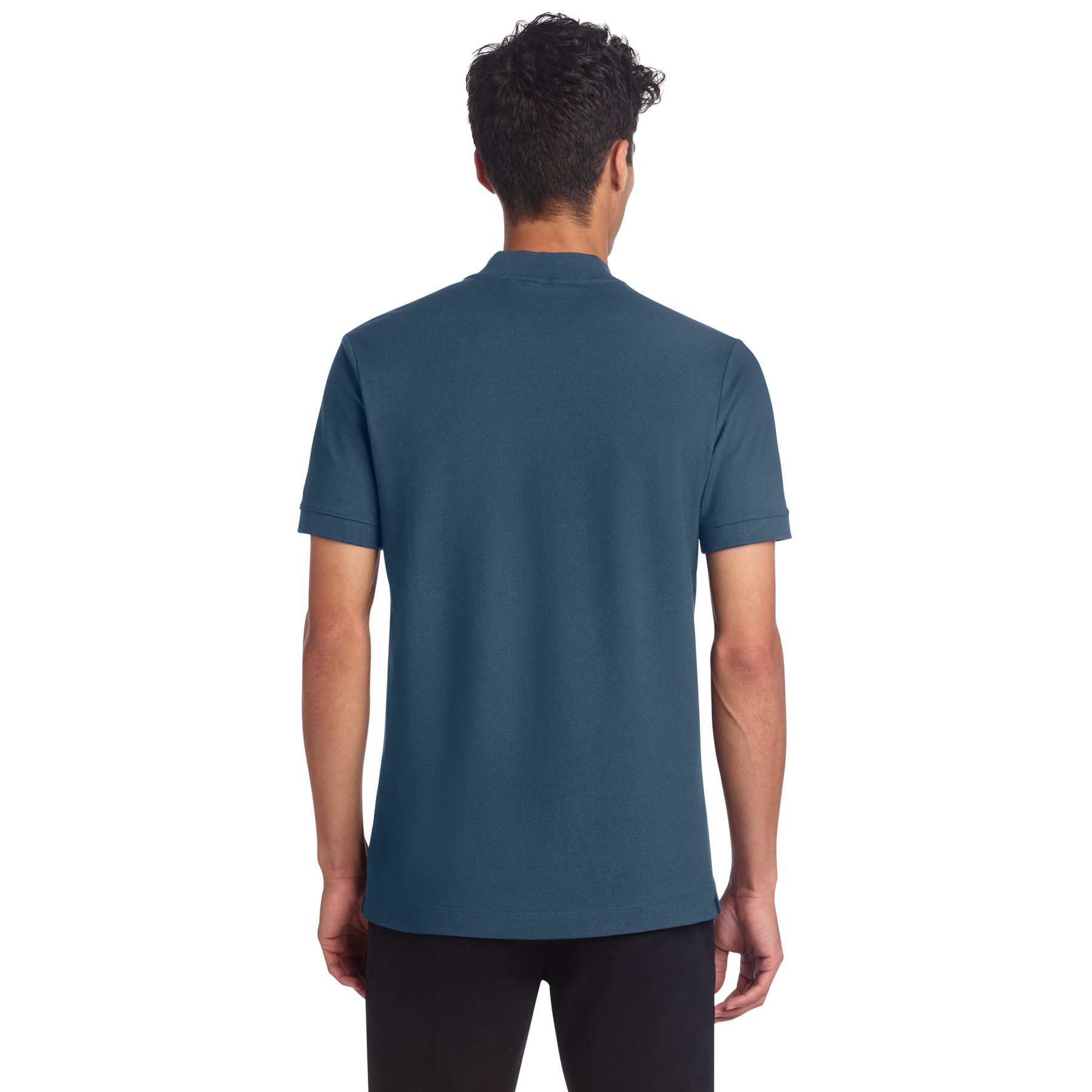 Stretch Pique Henley - Thumbnail Image