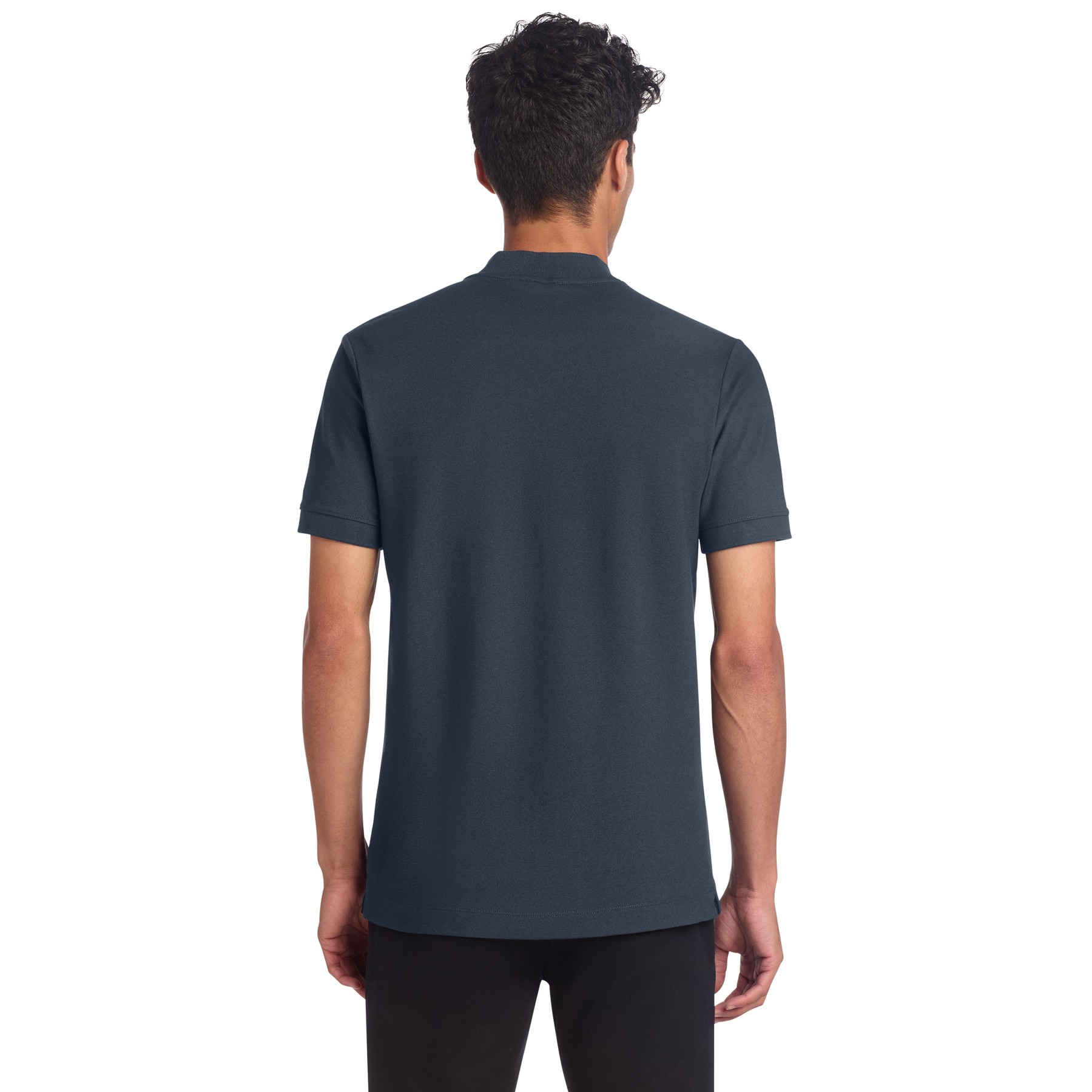 Stretch Pique Henley - Thumbnail Image