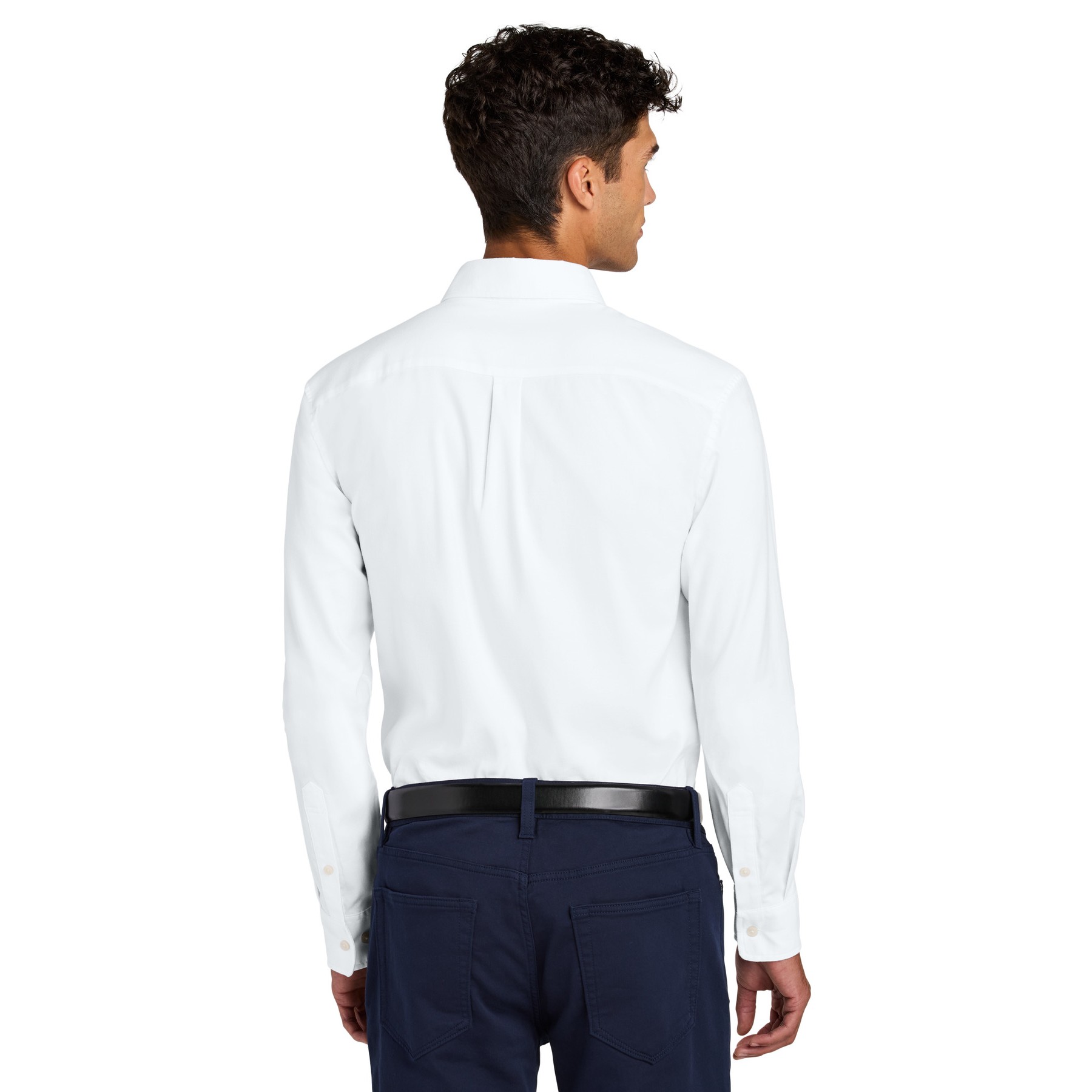 Long Sleeve Modern Oxford Shirt - Thumbnail Image