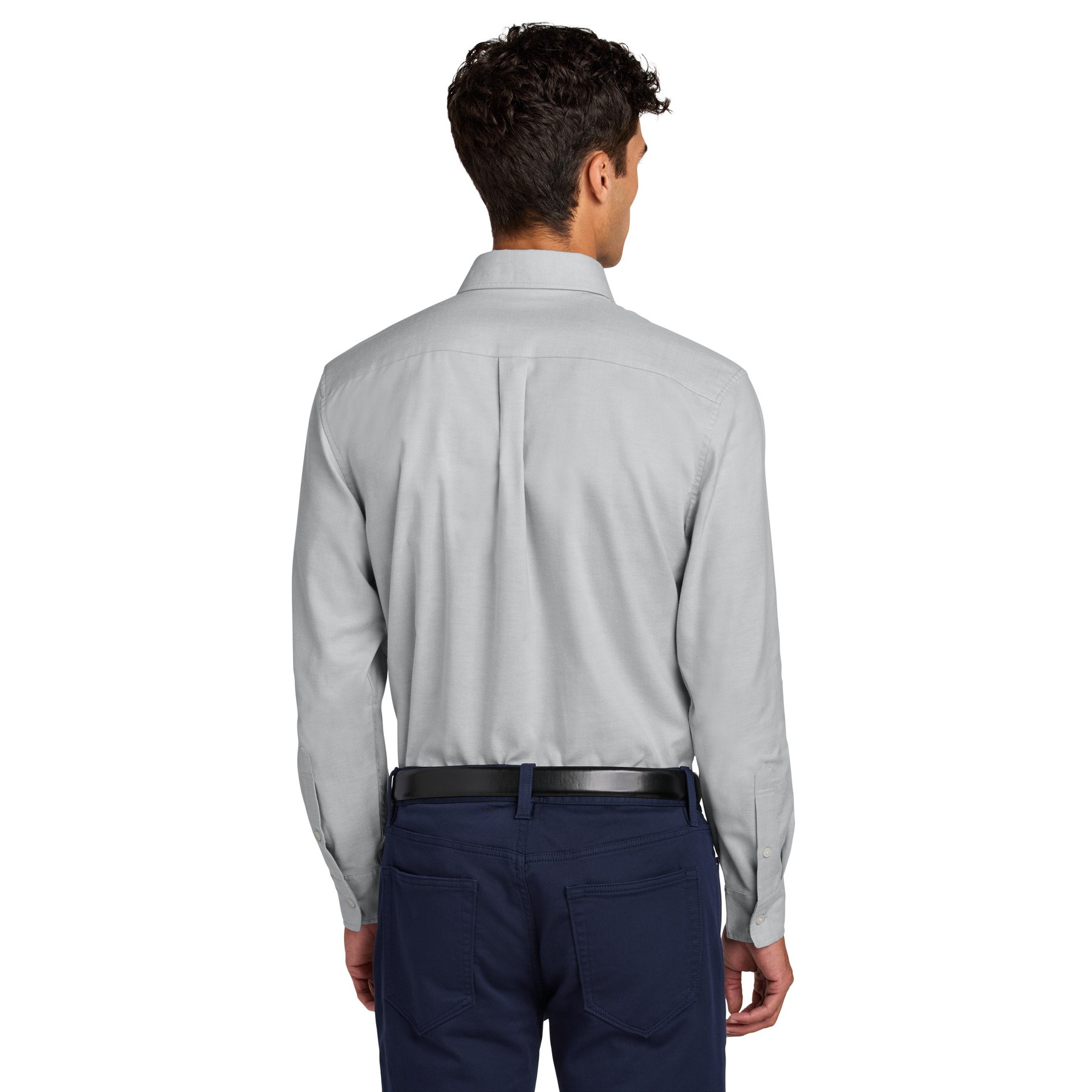 Long Sleeve Modern Oxford Shirt - Thumbnail Image