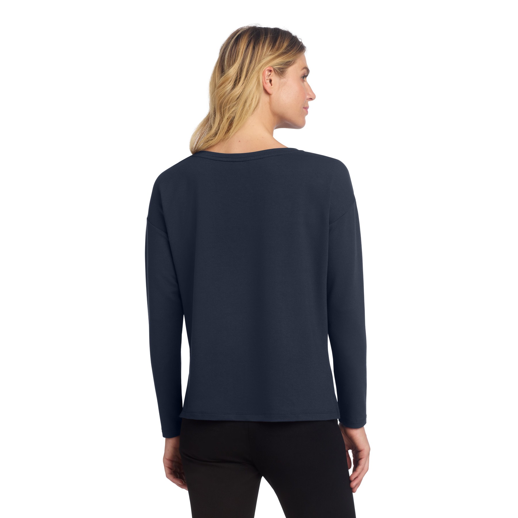 Women's Stretch Drop Shoulder Pullover - Thumbnail Image