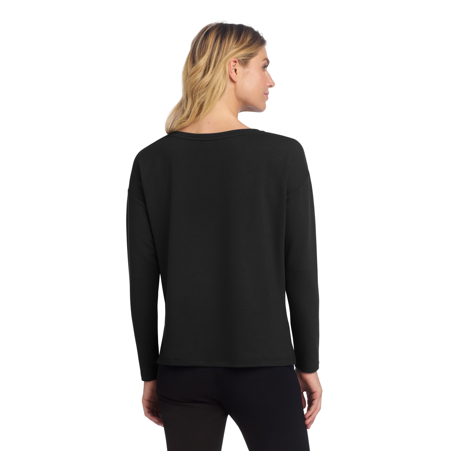 Women's Stretch Drop Shoulder Pullover - Thumbnail Image