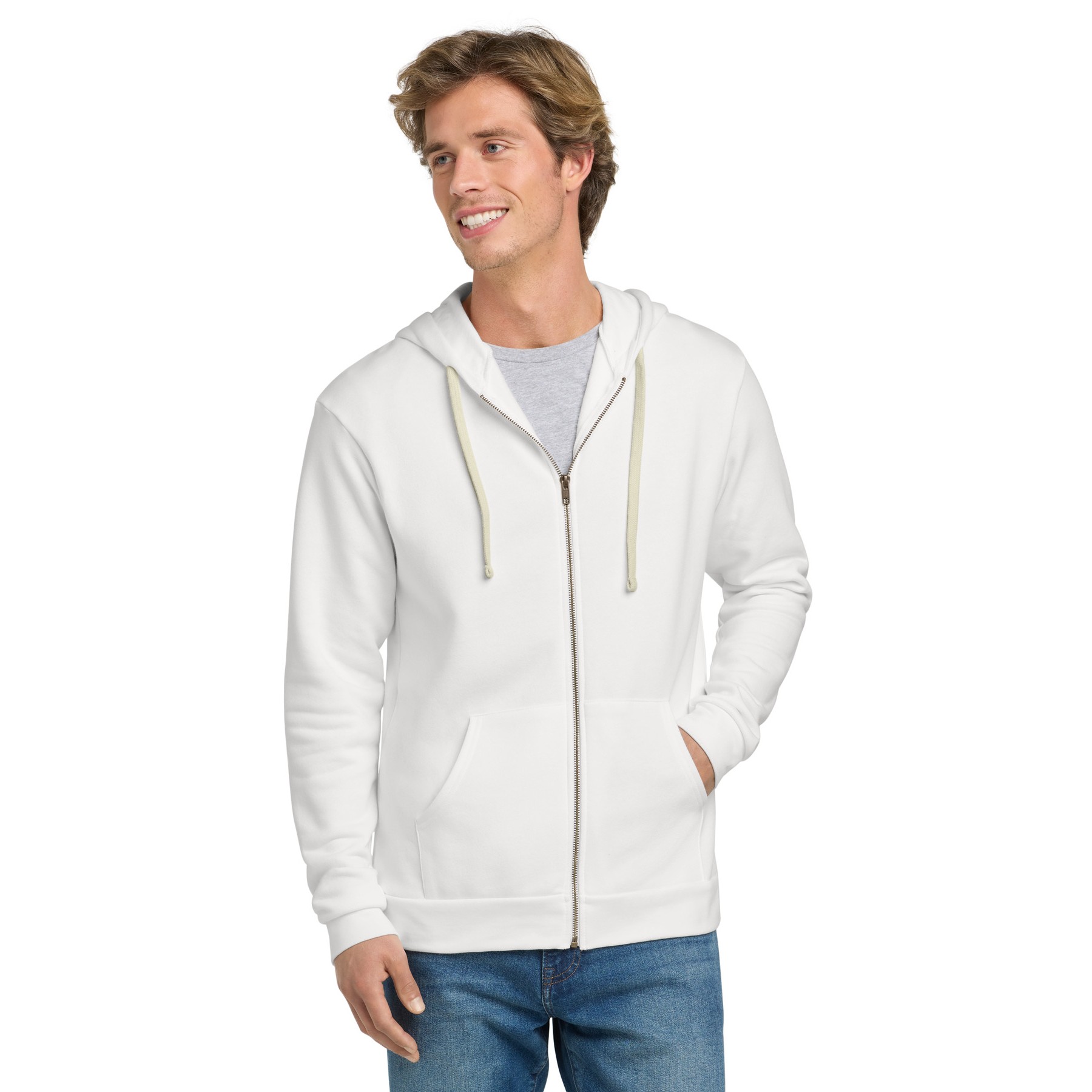 Adult Santa Barbara Zip Hoodie - Main Image