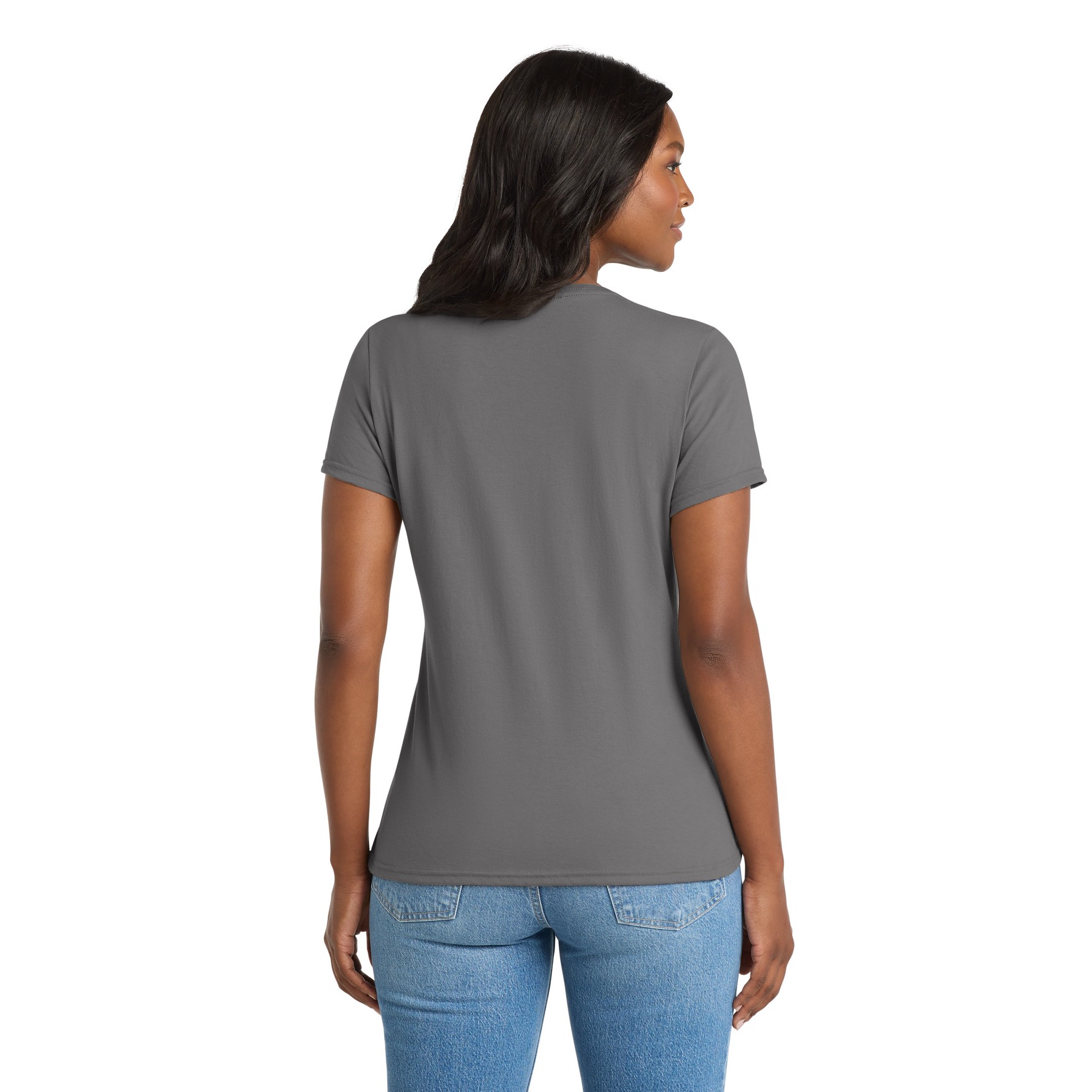 Women's Performance Blend V-Neck Tee - Thumbnail Image