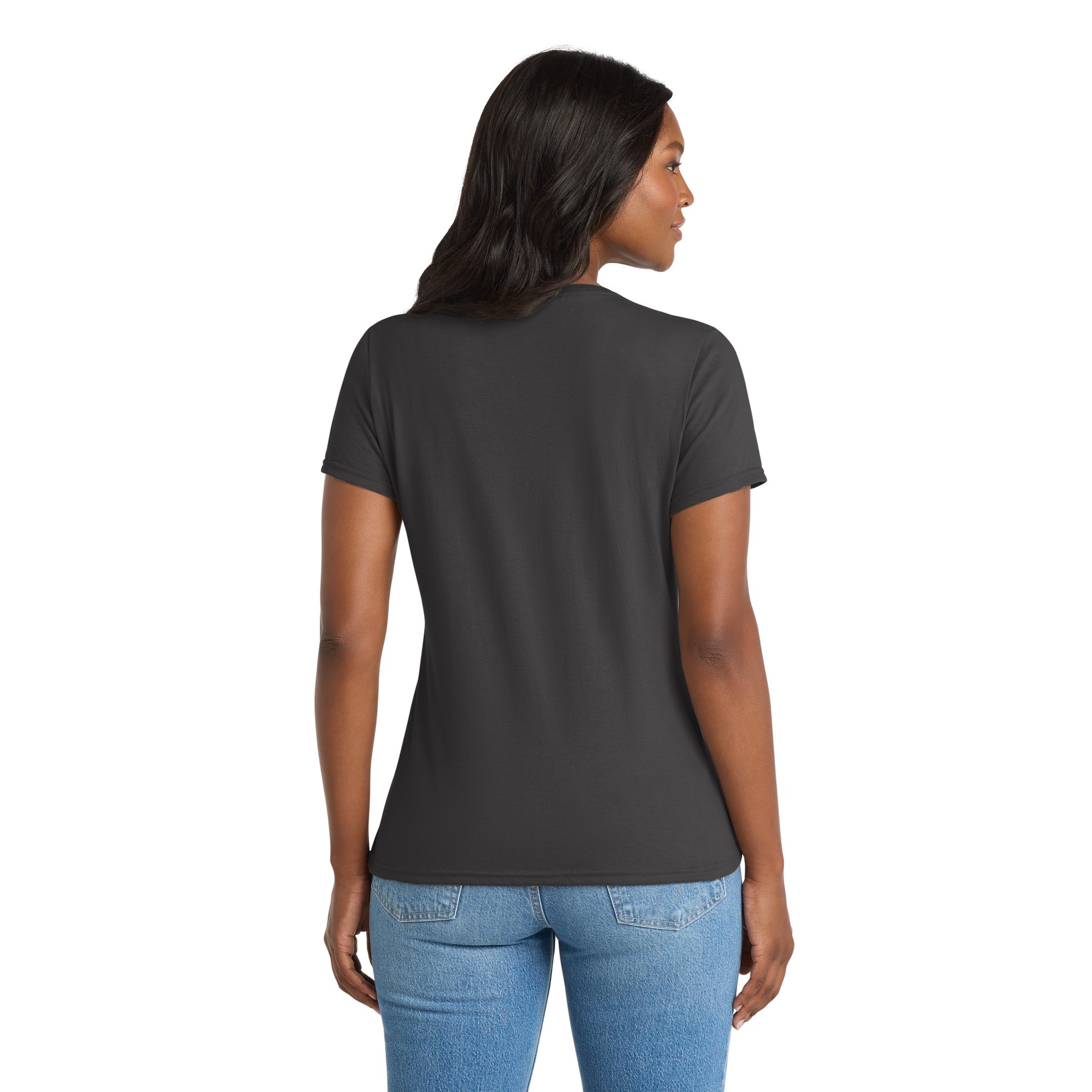 Women's Performance Blend V-Neck Tee - Thumbnail Image