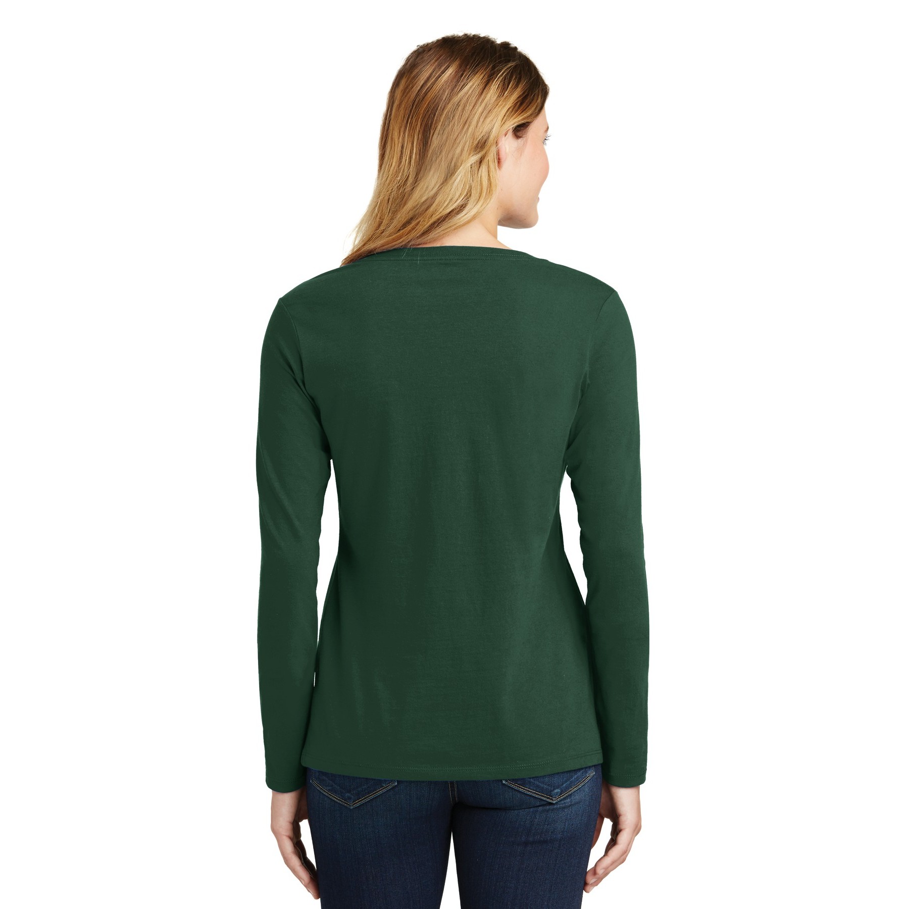 Women's Long Sleeve Fan Favorite V-Neck Tee - Thumbnail Image