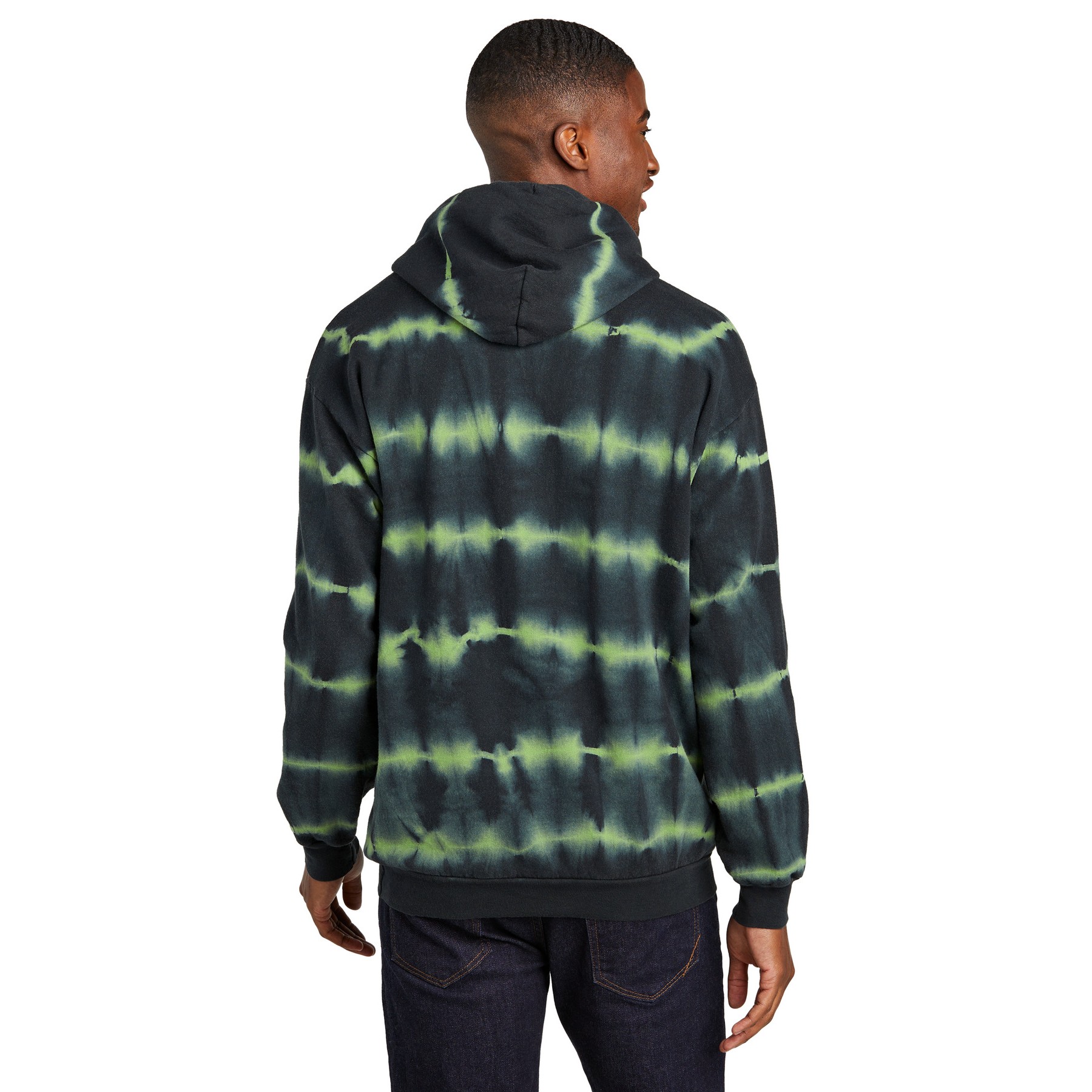 Allover Stripe Tie-Dye Fleece - Thumbnail Image