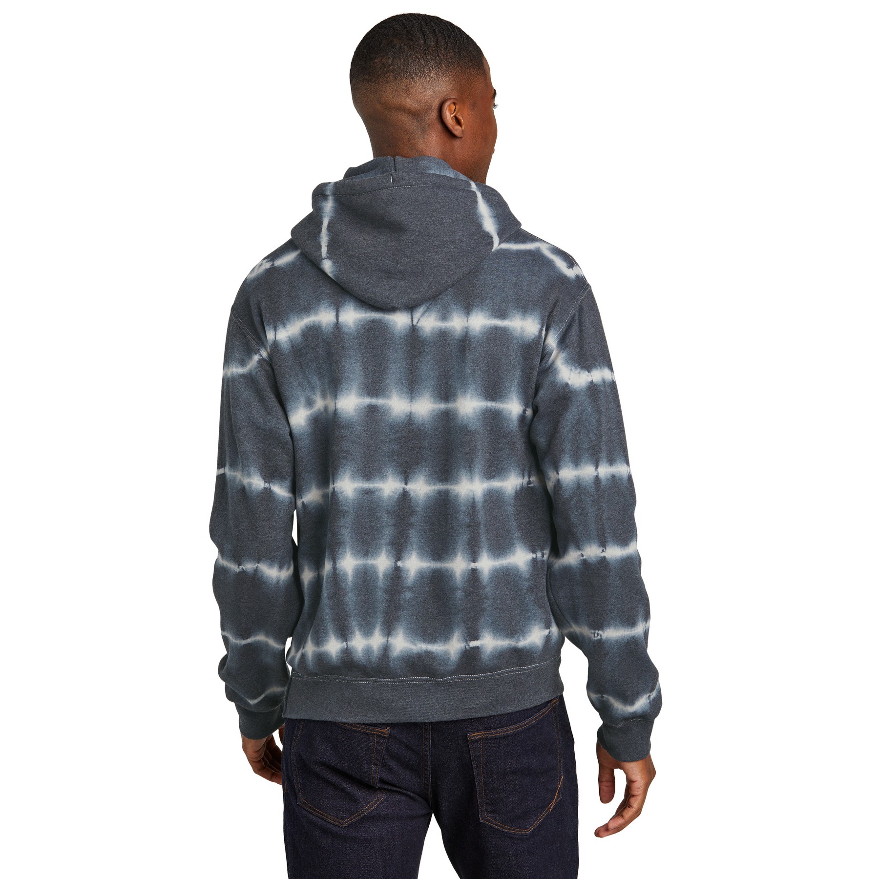 Allover Stripe Tie-Dye Fleece - Thumbnail Image
