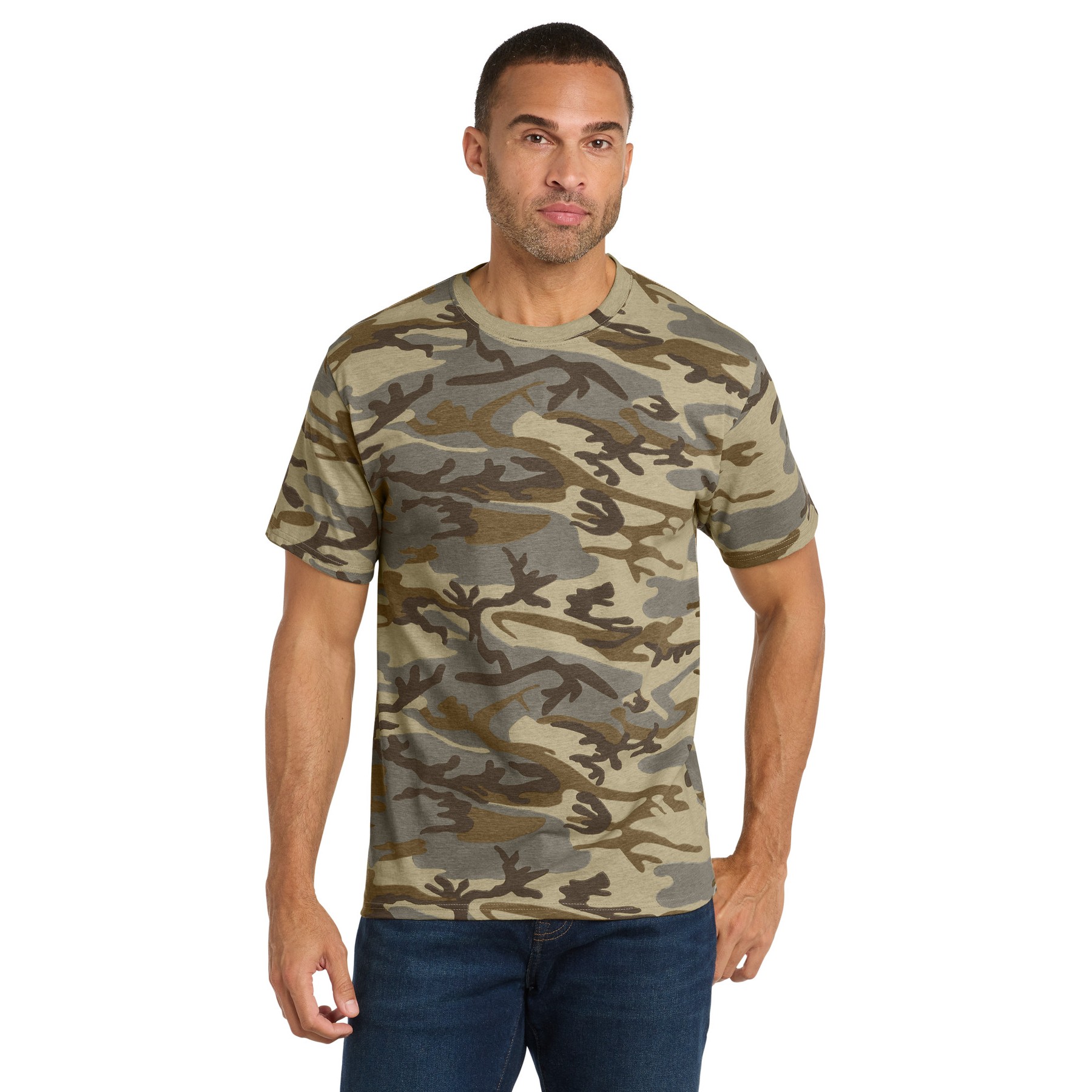 Core Cotton Camo Tee - Main Image