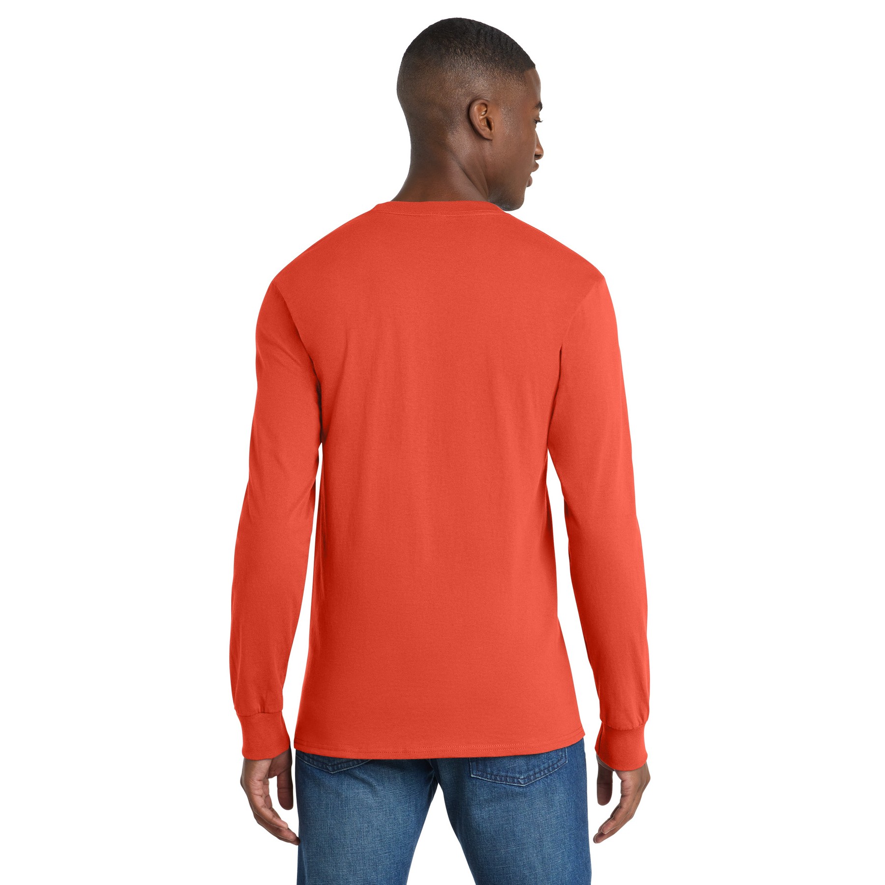 Tall Long Sleeve Essential Pocket Tee - Thumbnail Image