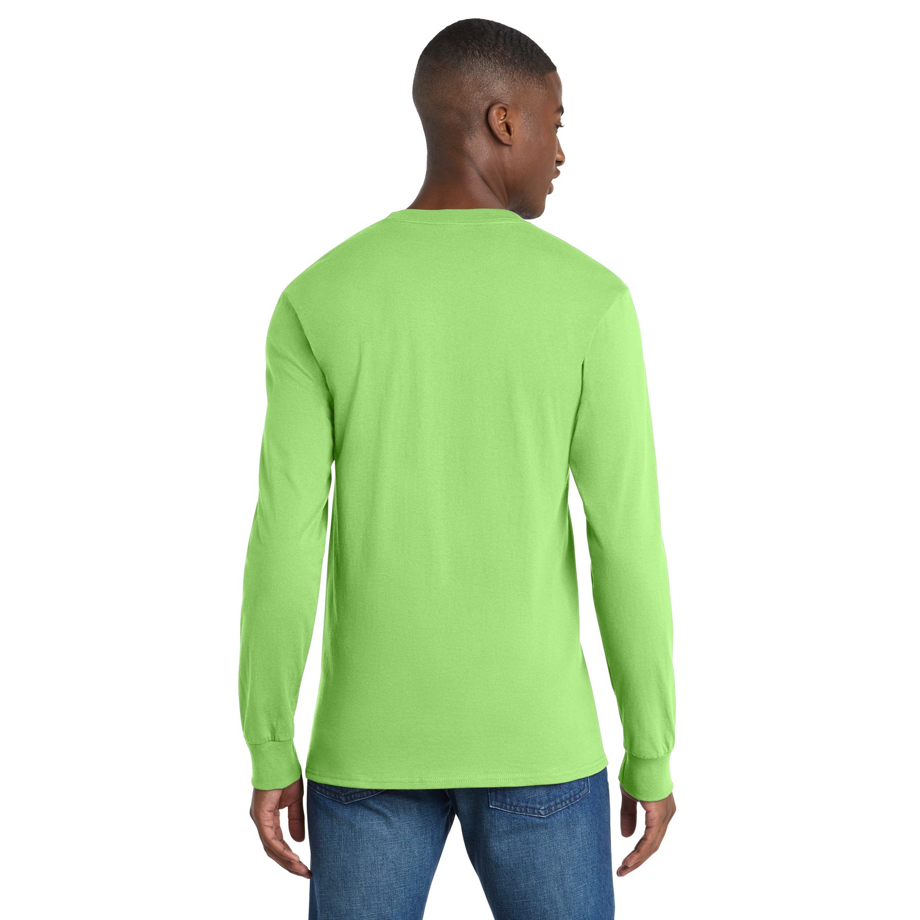 Tall Long Sleeve Essential Pocket Tee - Thumbnail Image