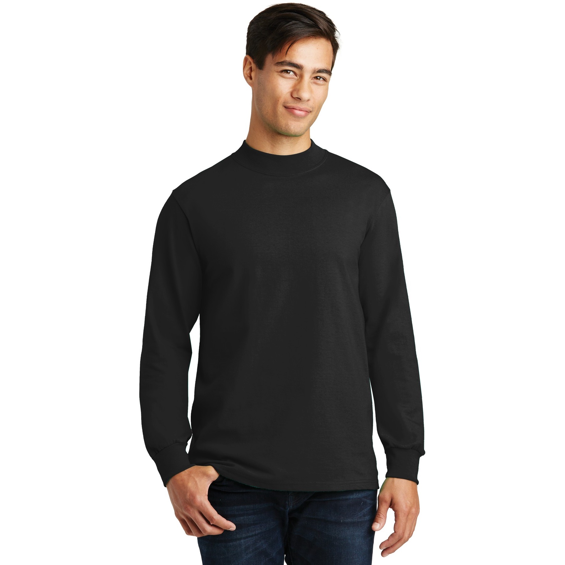 Essential Mock Turtleneck - Thumbnail Image
