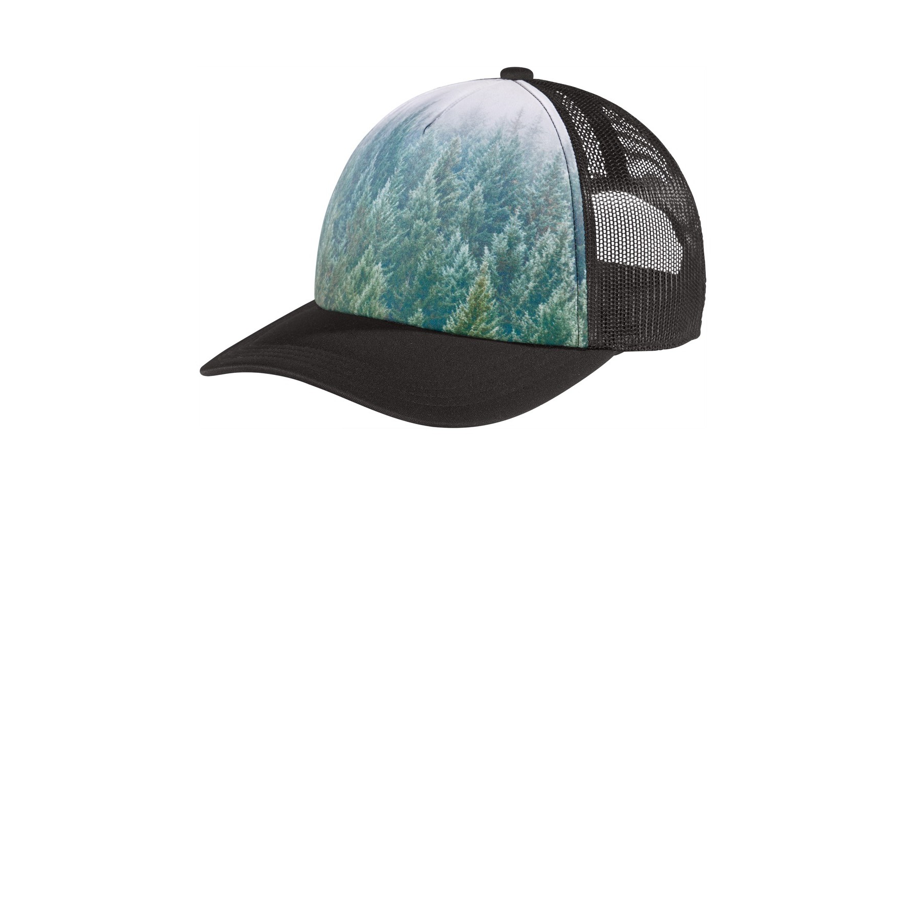Photo Real Snapback Trucker Cap - Thumbnail Image