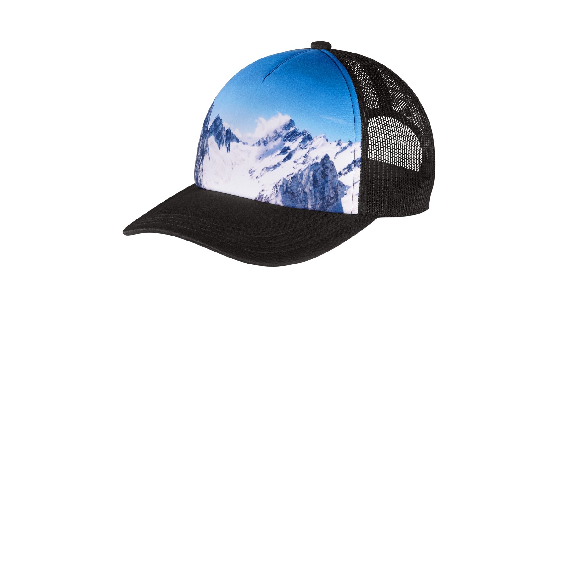 Photo Real Snapback Trucker Cap - Main Image