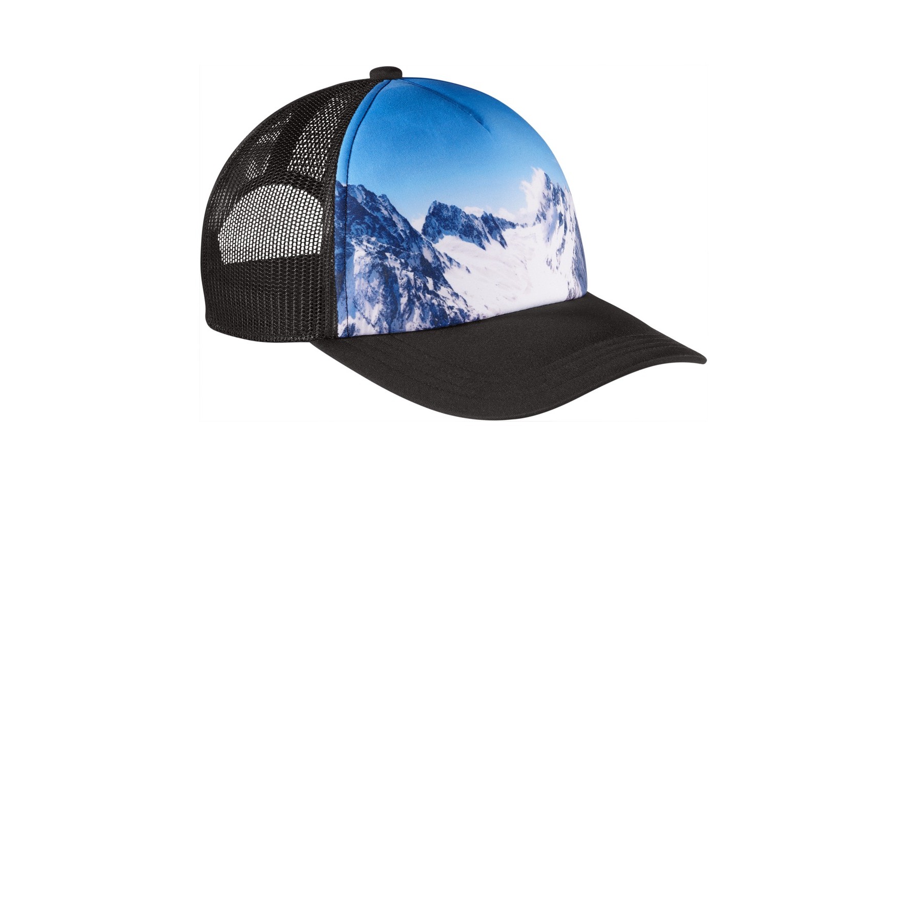 Photo Real Snapback Trucker Cap - Thumbnail Image