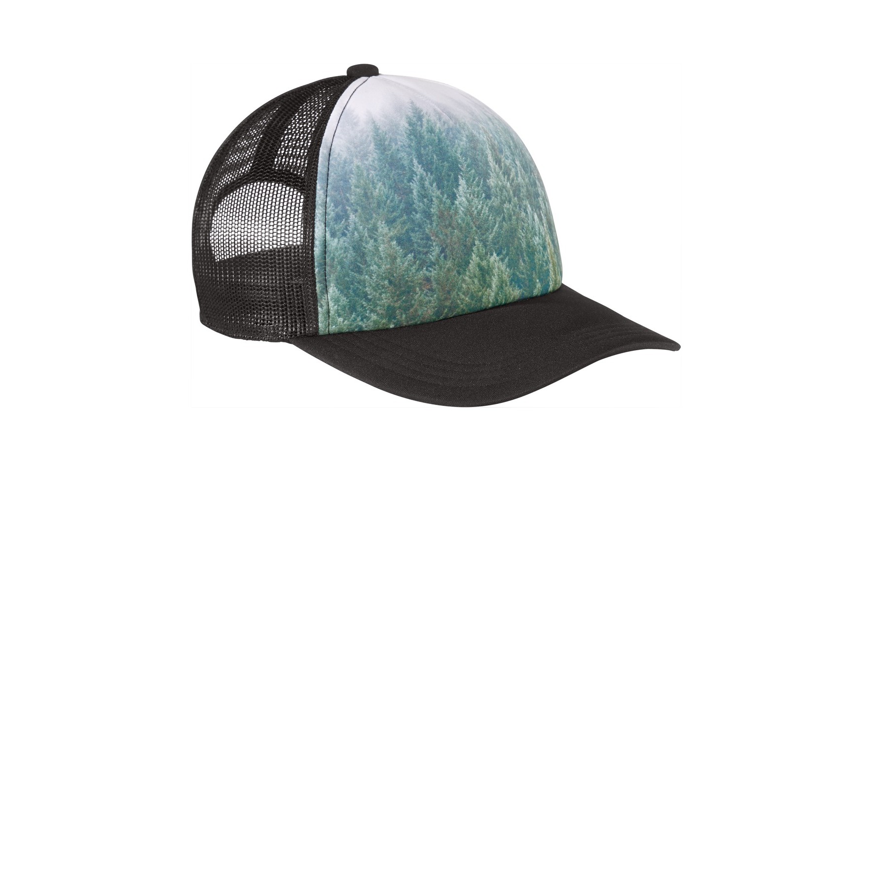Photo Real Snapback Trucker Cap - Thumbnail Image