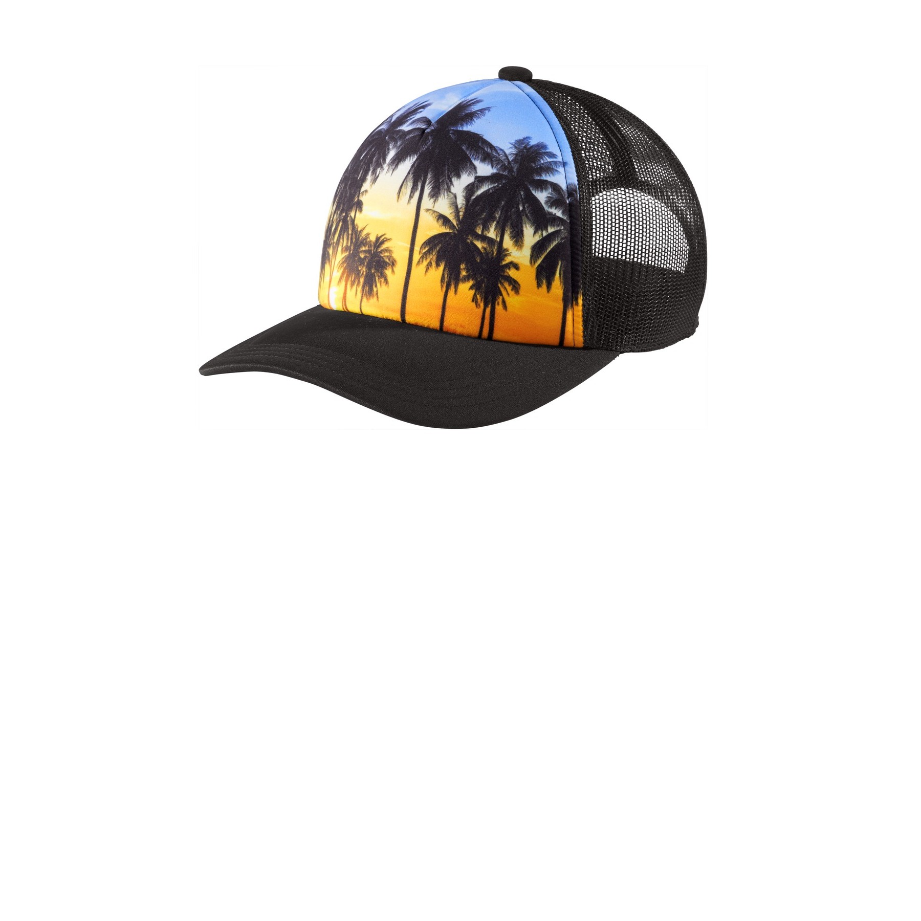 Photo Real Snapback Trucker Cap - Thumbnail Image