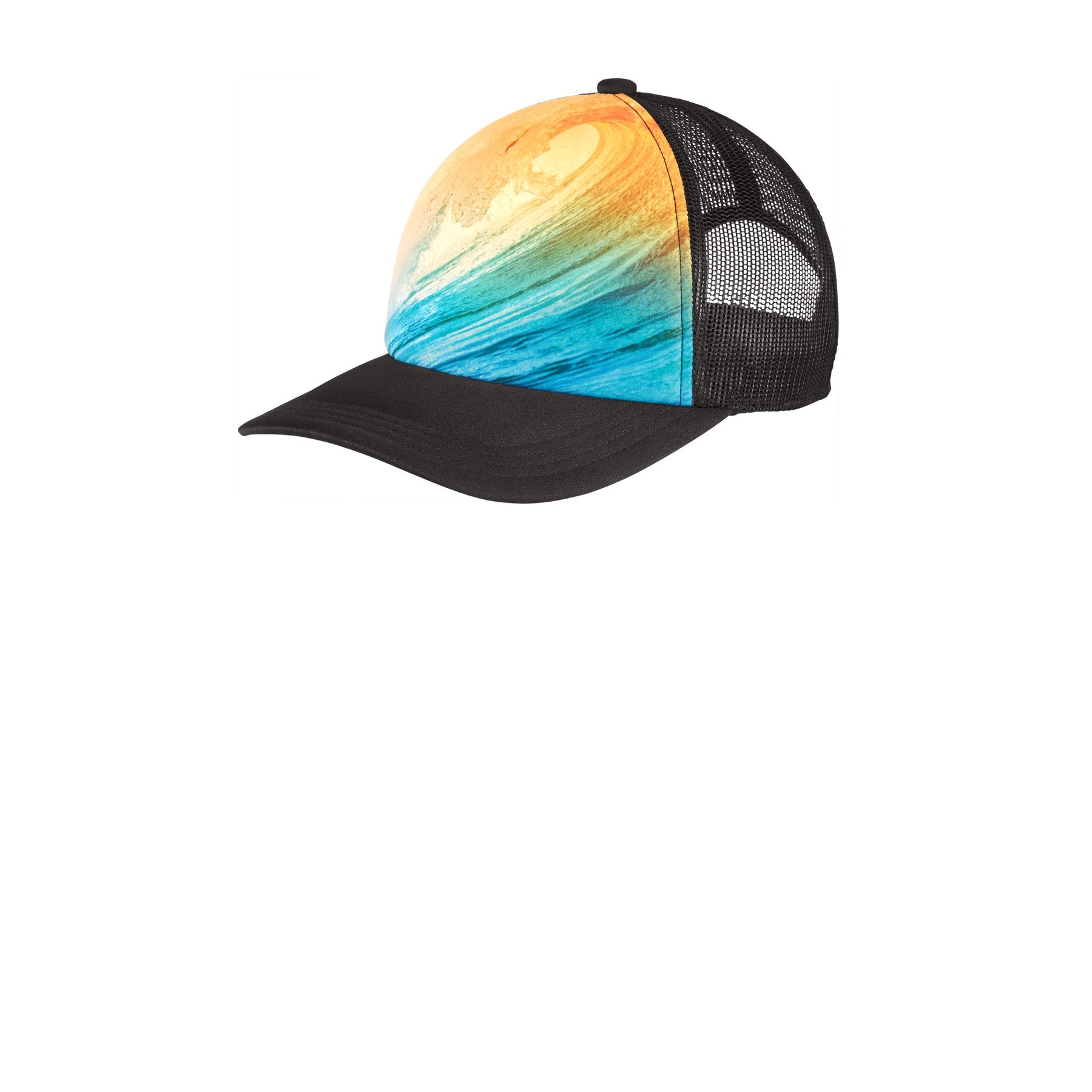 Photo Real Snapback Trucker Cap - Thumbnail Image