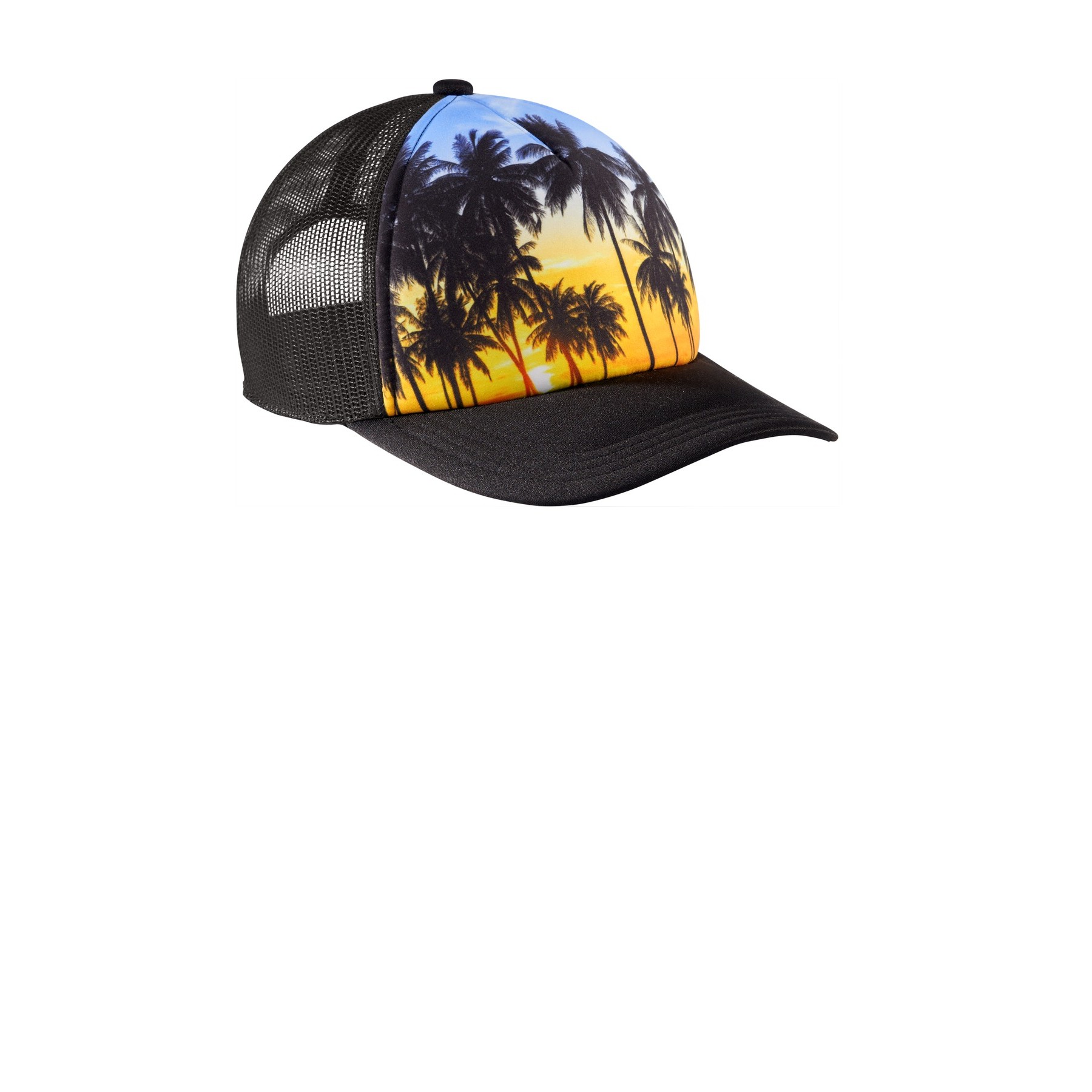 Photo Real Snapback Trucker Cap - Thumbnail Image