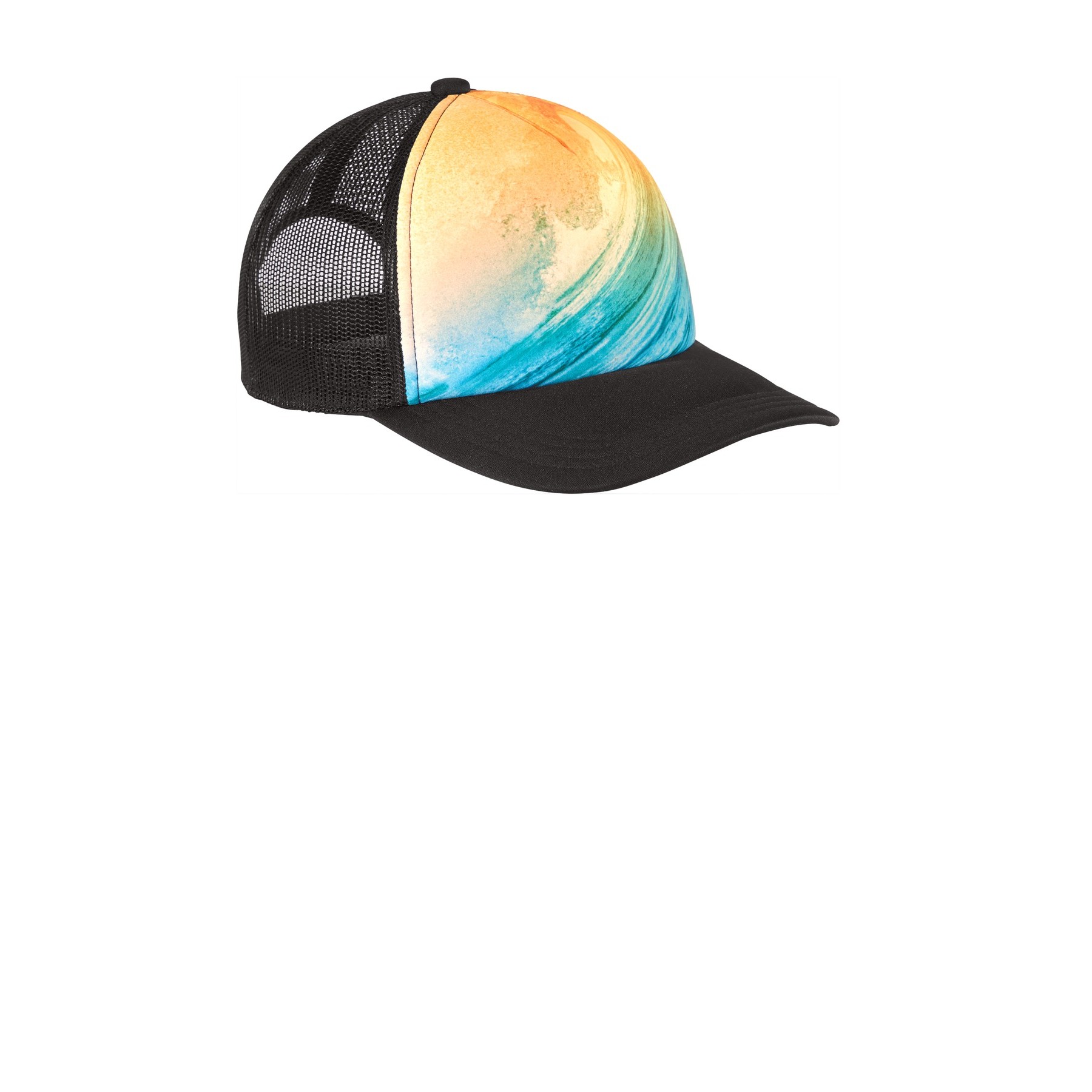 Photo Real Snapback Trucker Cap - Thumbnail Image