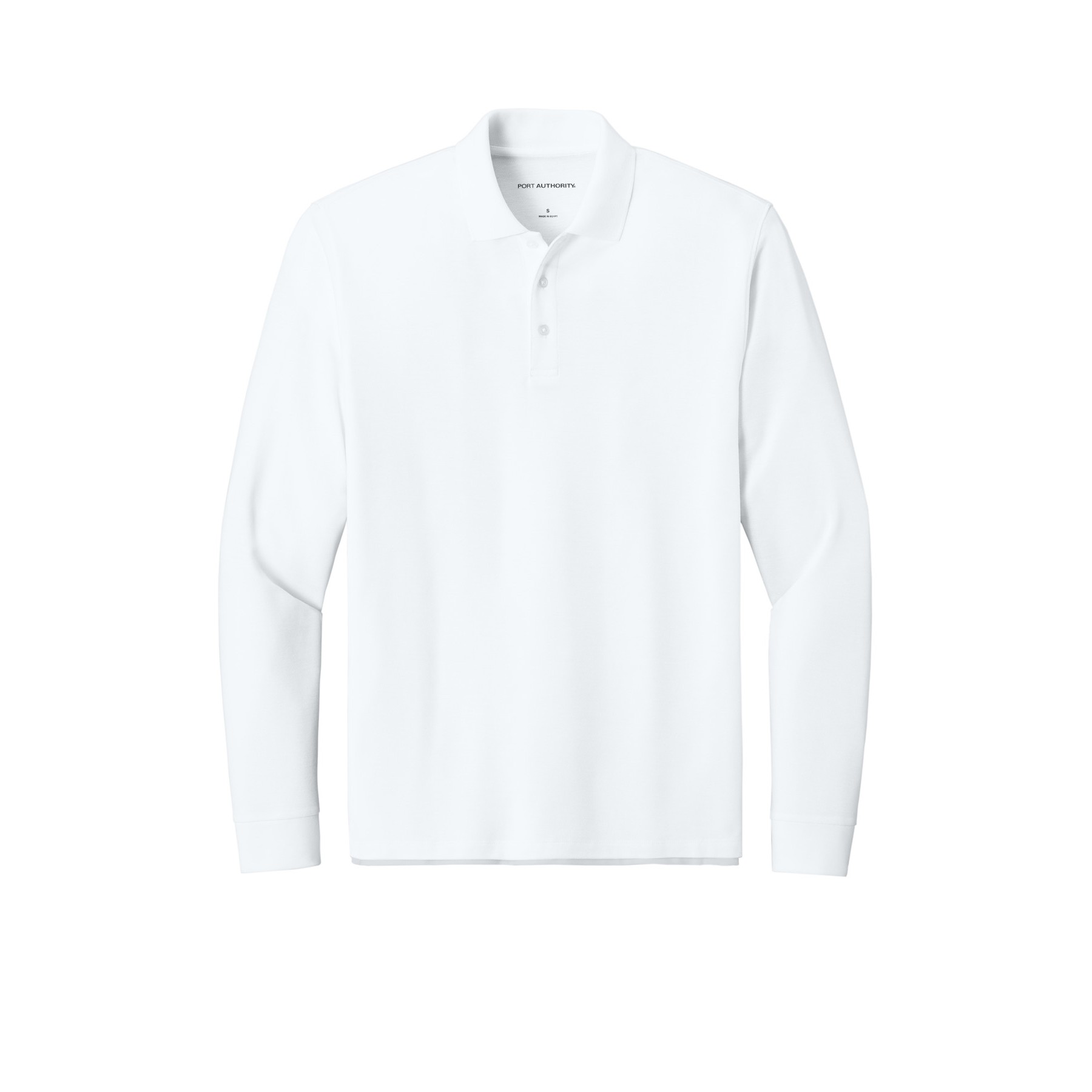Wearever Signature Pique Long Sleeve Polo - Thumbnail Image