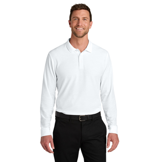 Wearever Signature Pique Long Sleeve Polo