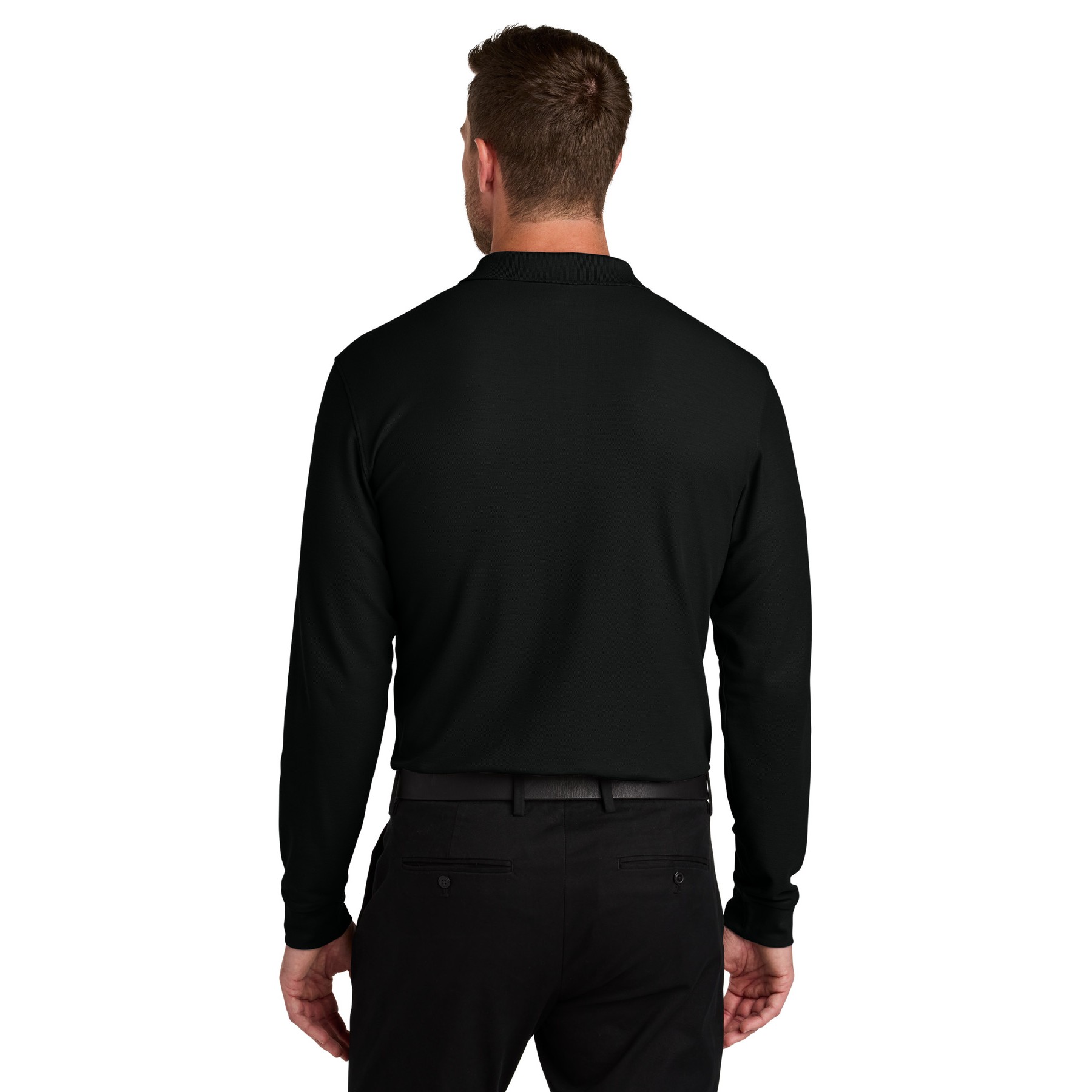 Wearever Signature Pique Long Sleeve Polo - Thumbnail Image